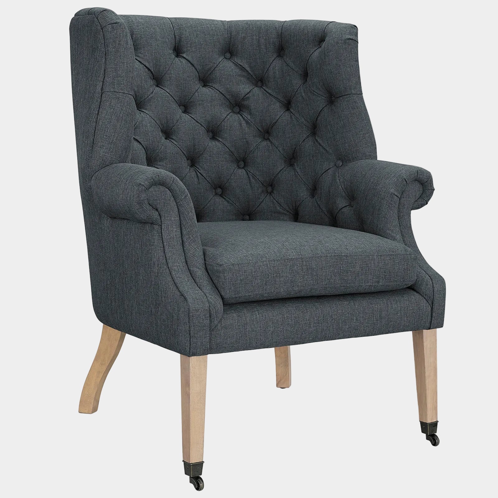 Chart Upholstered Fabric Lounge Chair