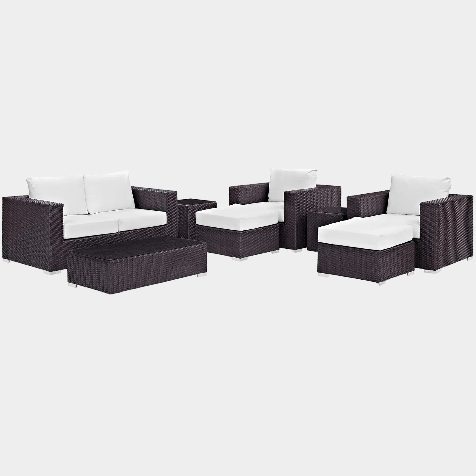 Convene 8 Piece Outdoor Patio Sofa Set
