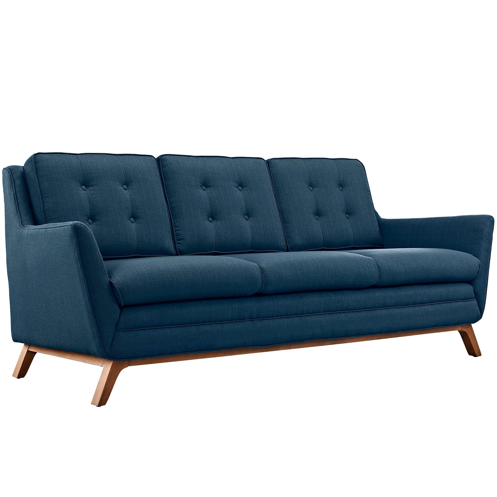 Chaise sans accoudoirs rembourrée en duvet Commix