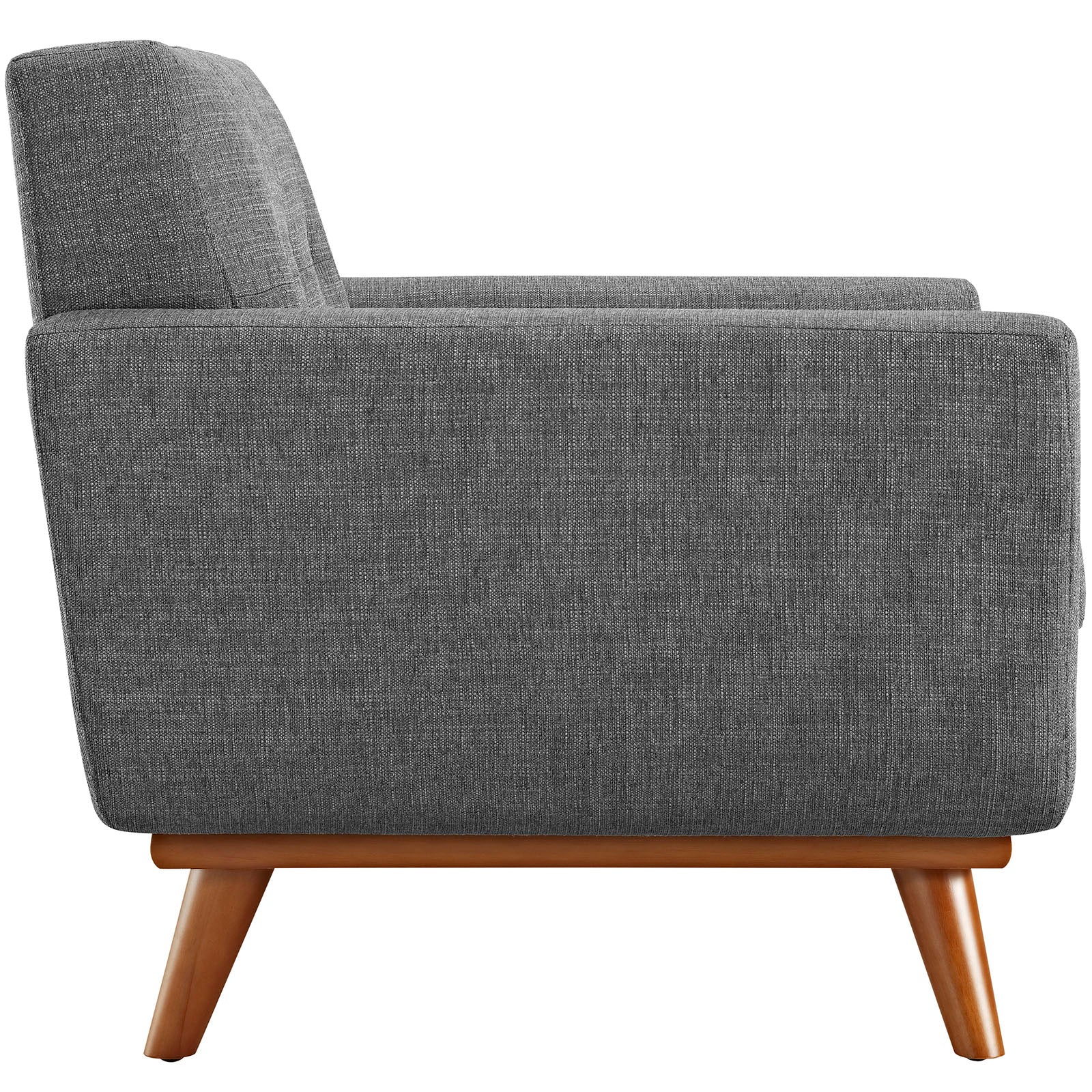 Chaise sans accoudoirs rembourrée en duvet Commix