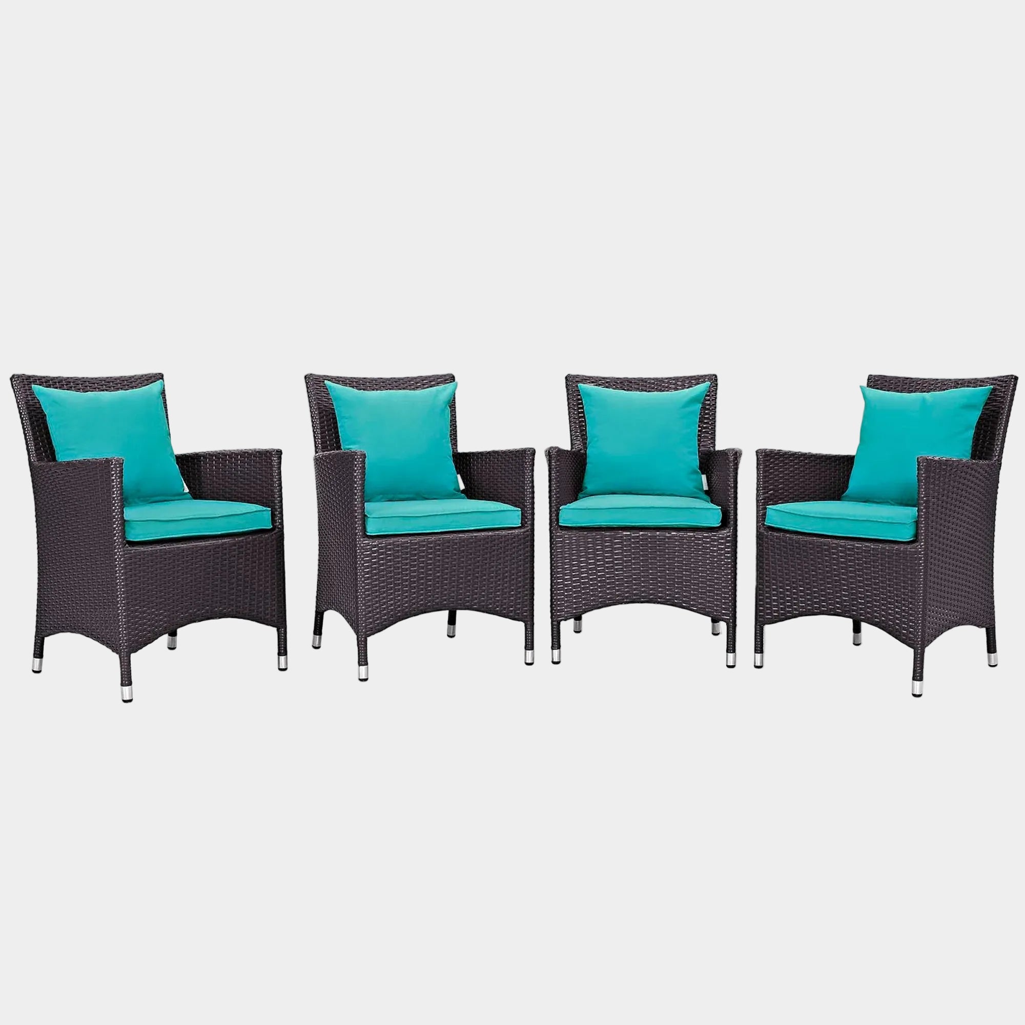 Convene 4 Piece Outdoor Dining Set