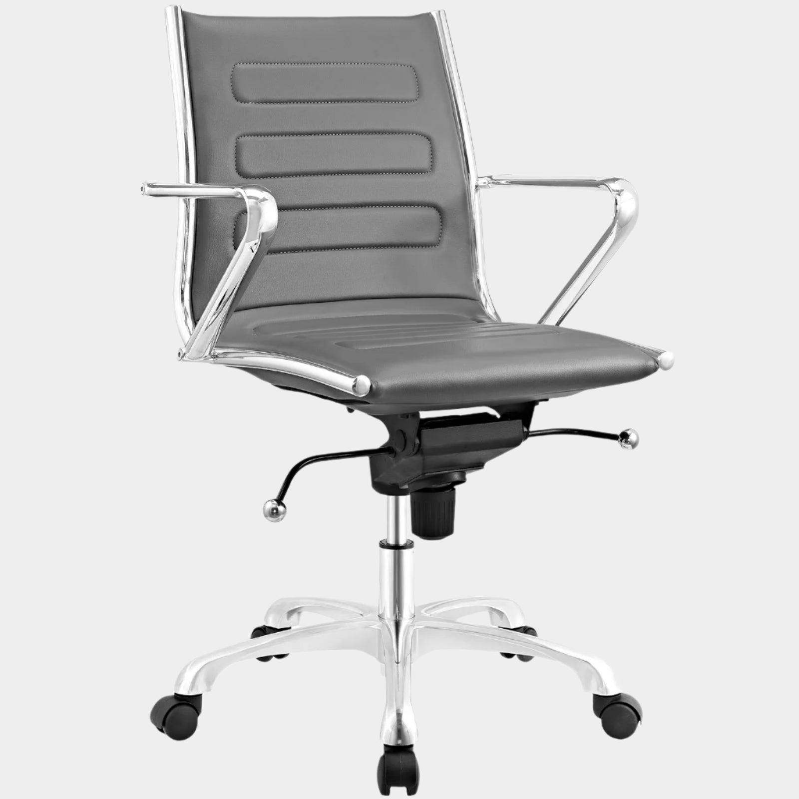 Chaise de bureau à dossier moyen Ascend