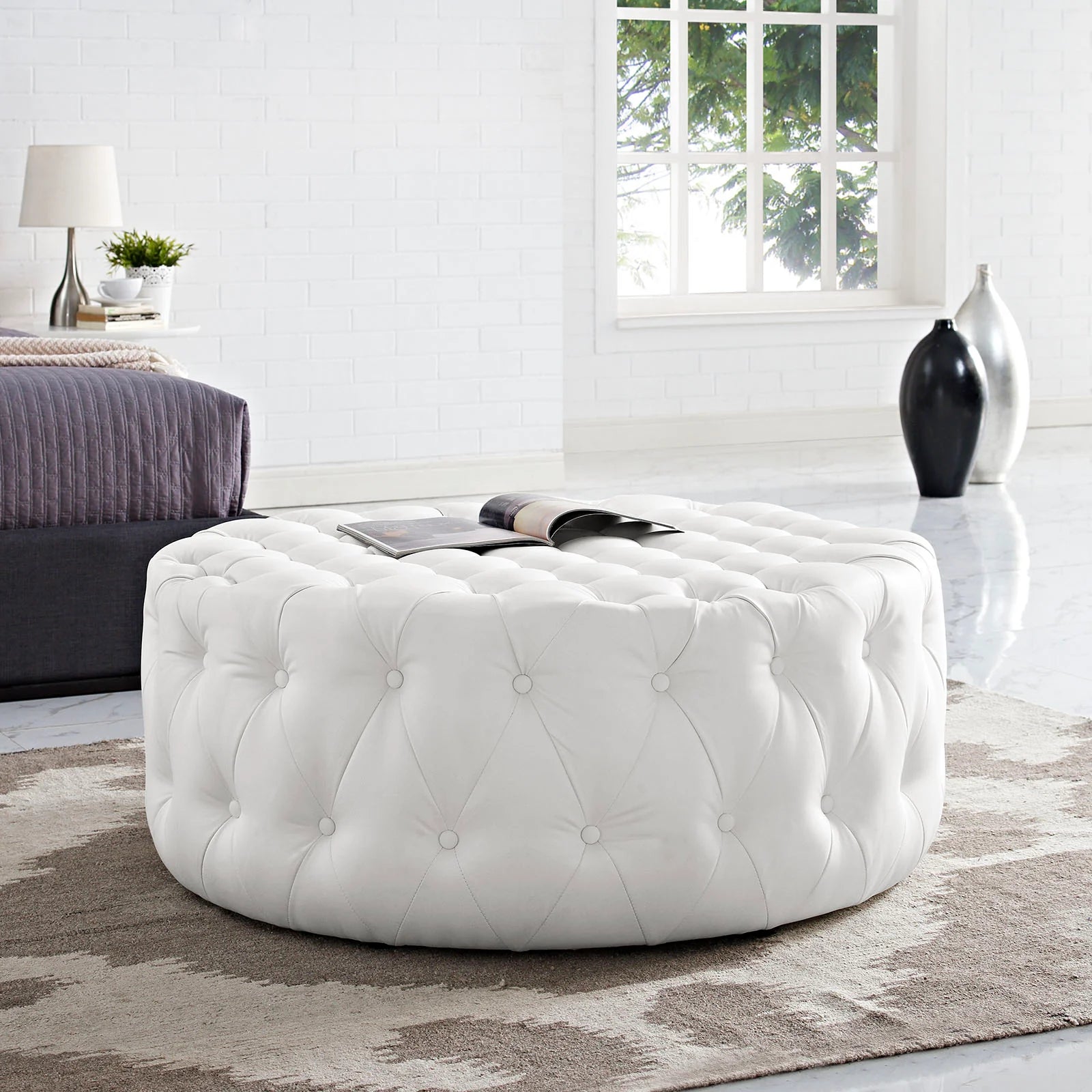 Chaise sans accoudoirs rembourrée en duvet Commix