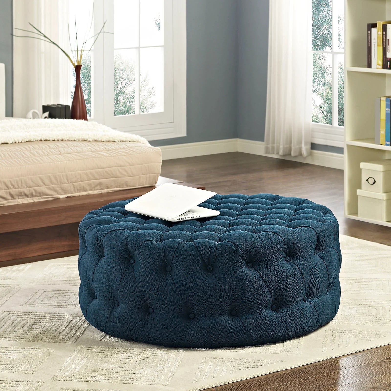 Chaise sans accoudoirs rembourrée en duvet Commix