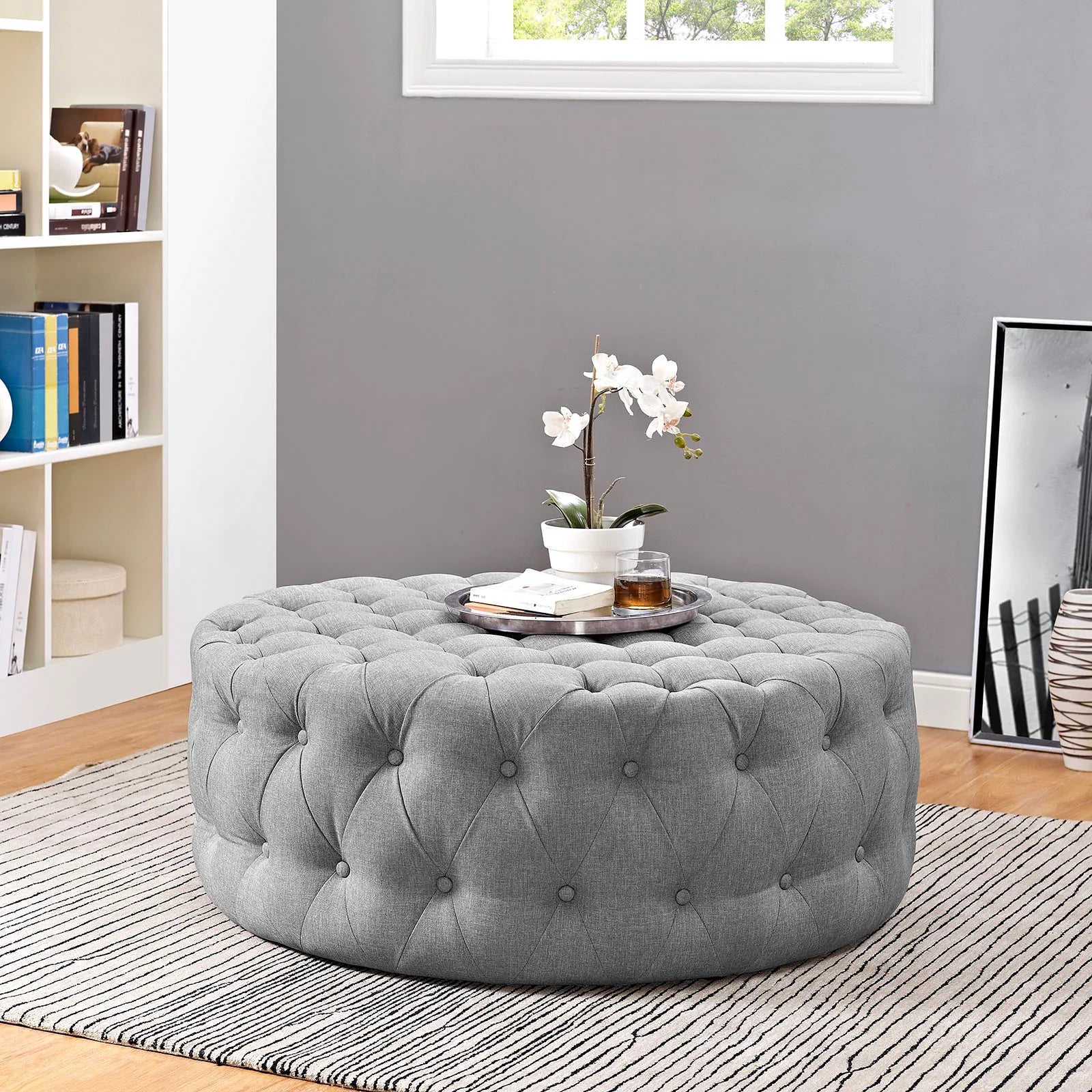 Chaise sans accoudoirs rembourrée en duvet Commix