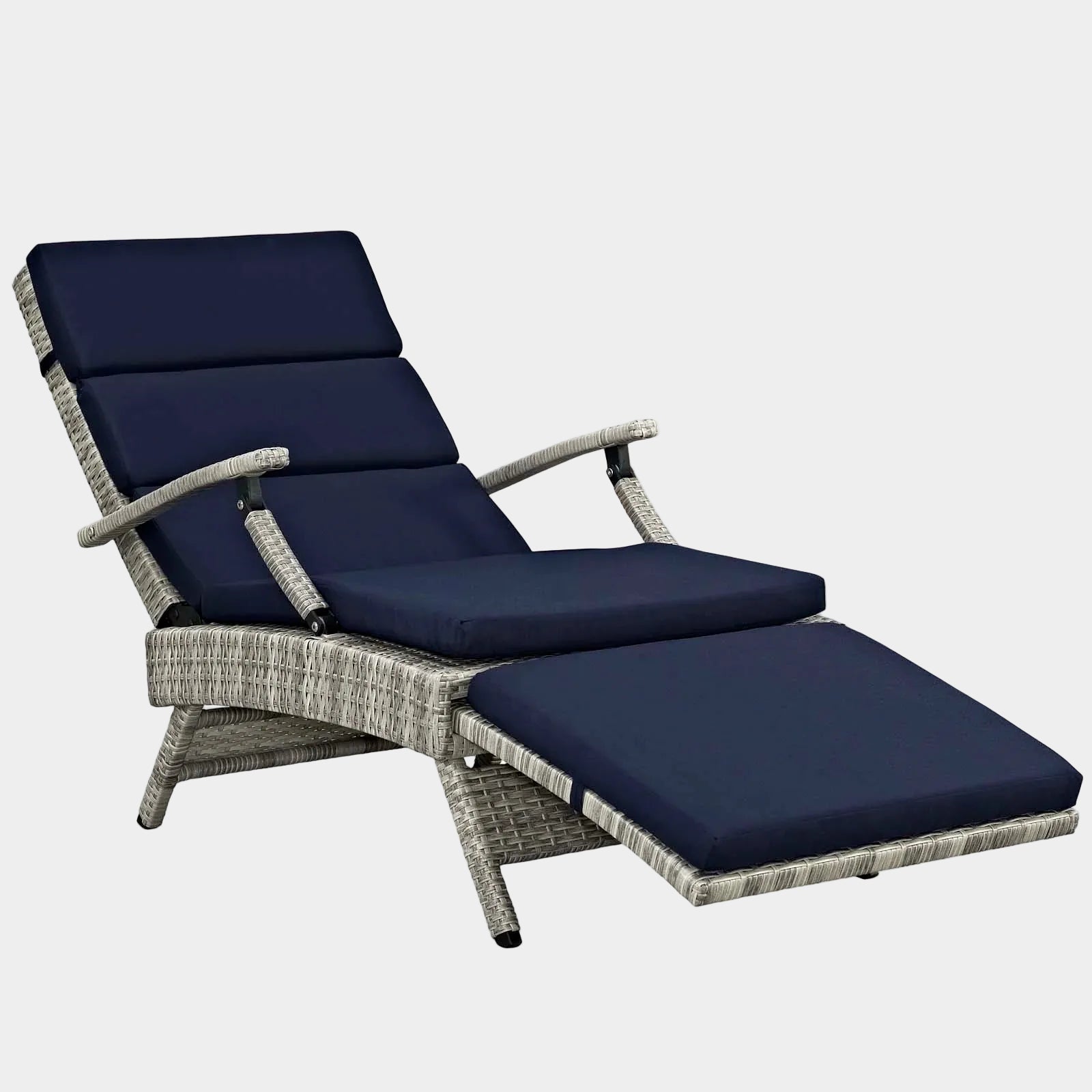 Envisage Chaise Outdoor Patio Wicker Rattan Lounge Chair