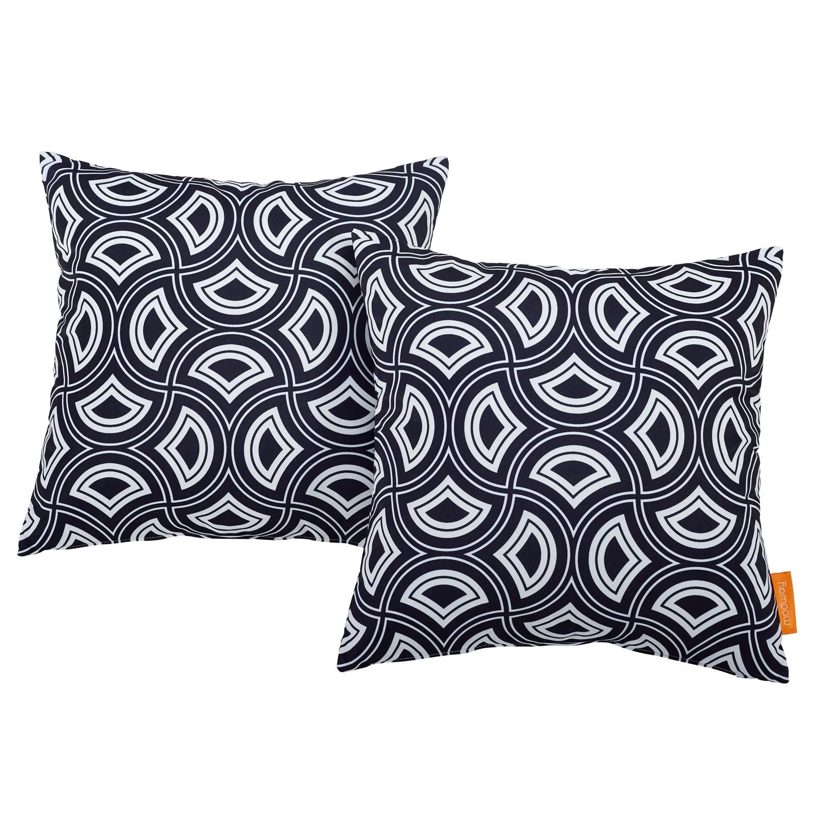 Modway 2 Piece Outdoor Patio Pillow Set