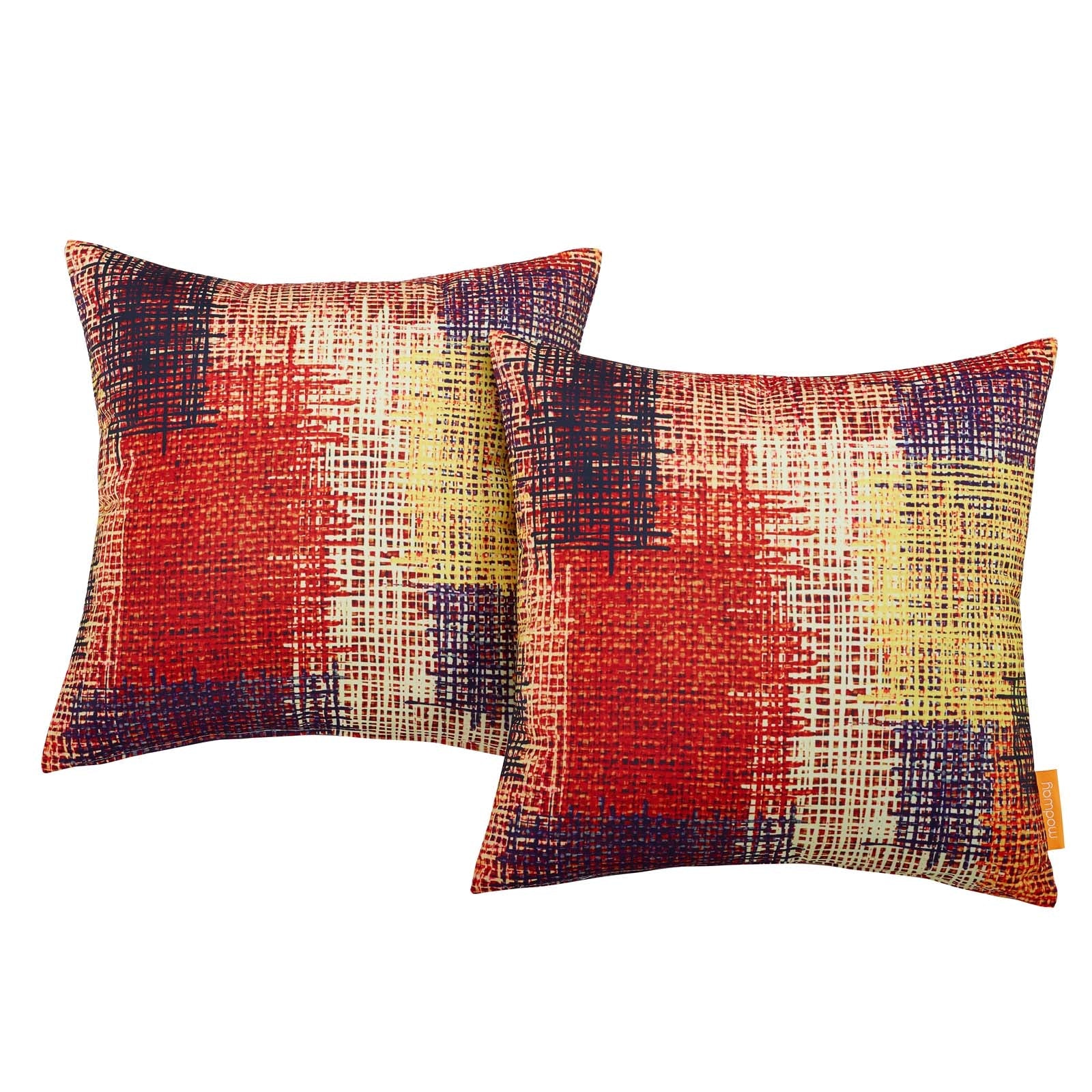 Modway 2 Piece Outdoor Patio Pillow Set