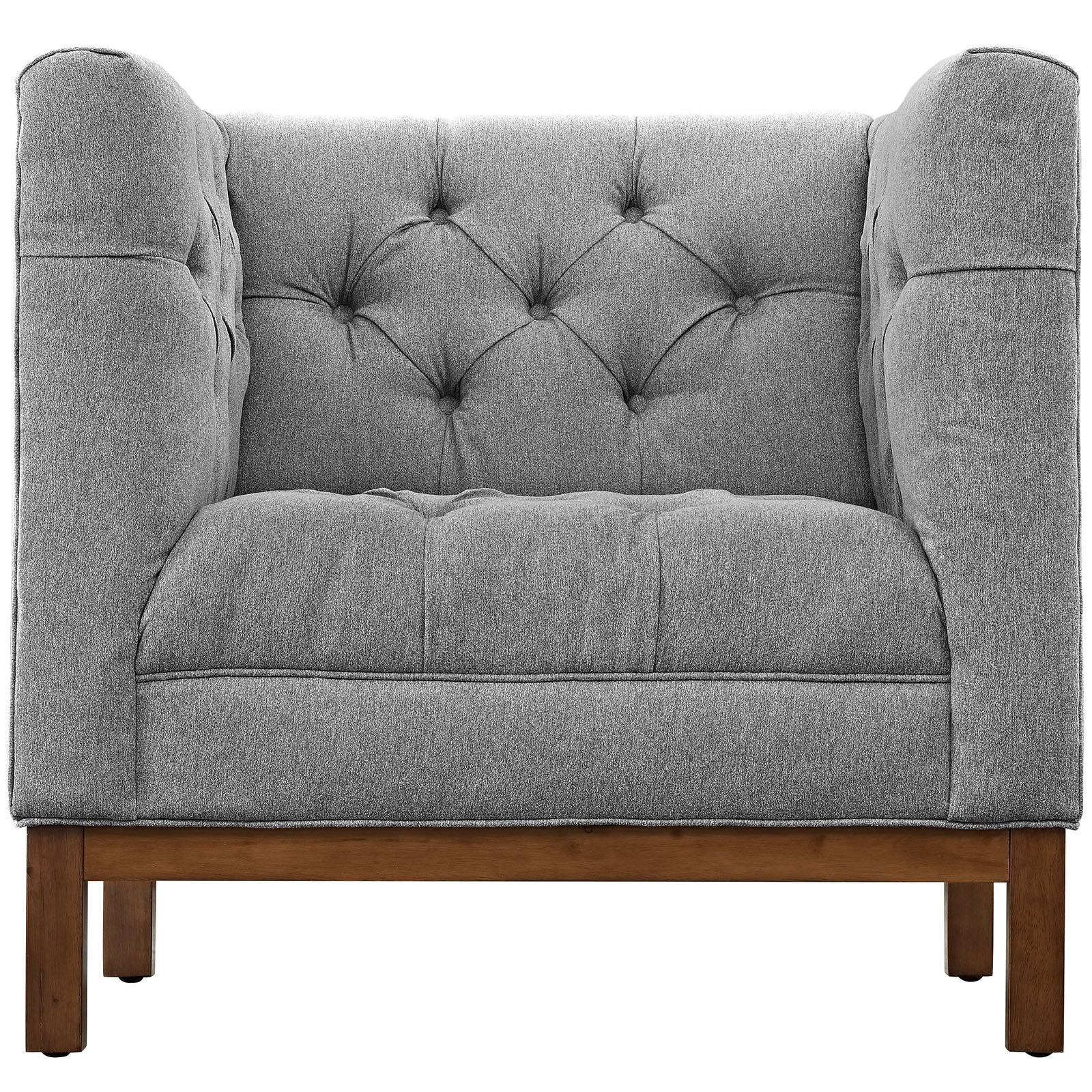 Ensemble de salon en tissu rembourré Panache Lot de 2