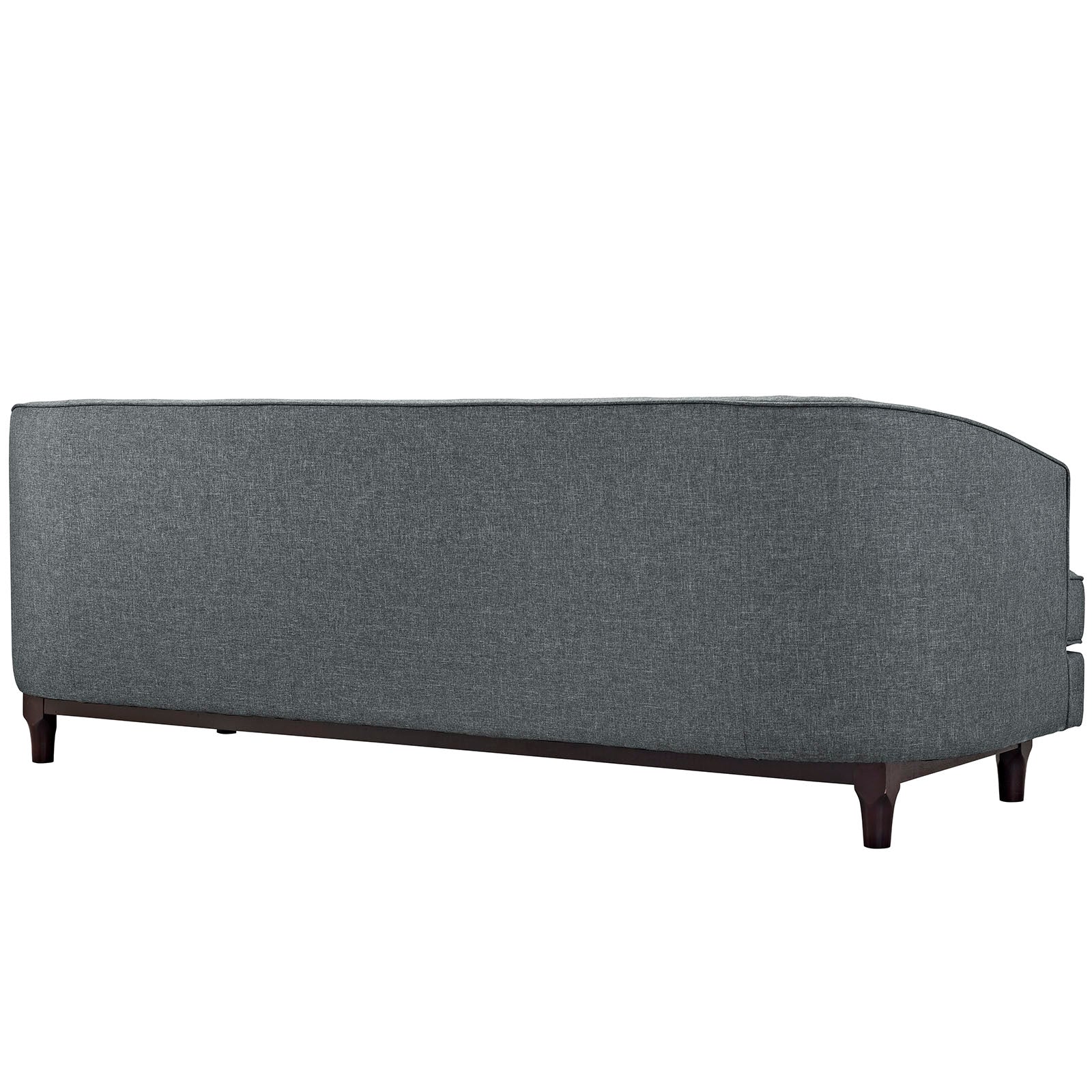 Chaise sans accoudoirs rembourrée en duvet Commix