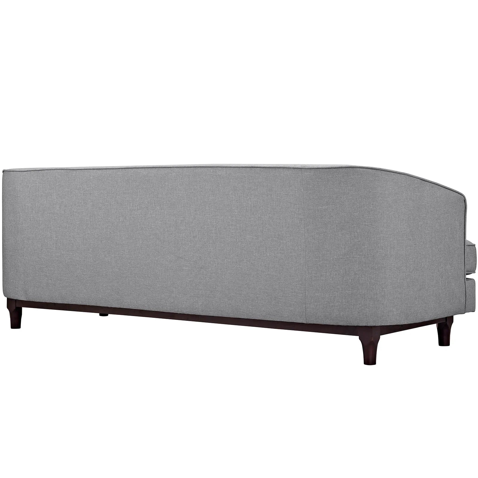 Chaise sans accoudoirs rembourrée en duvet Commix