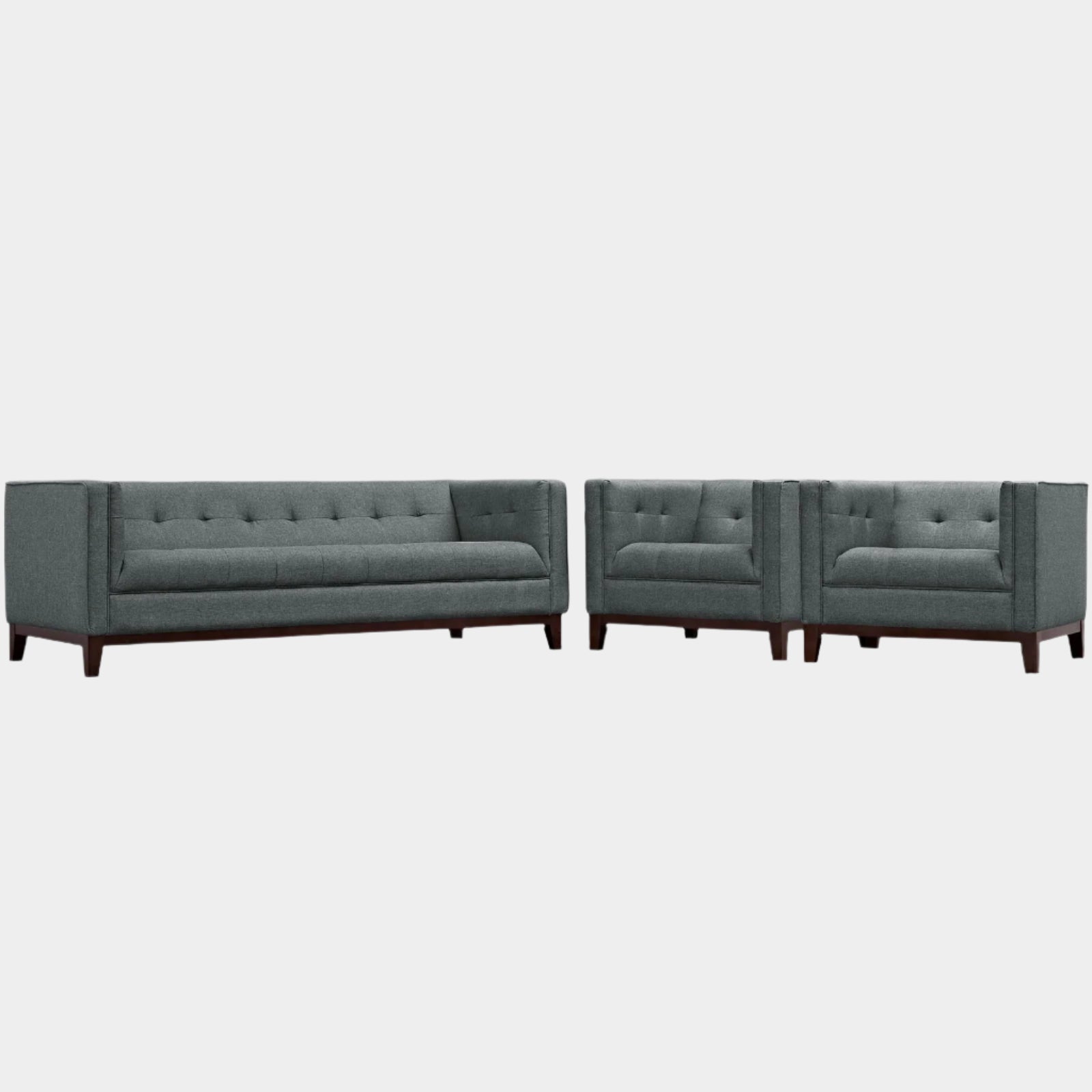 Chaise sans accoudoirs rembourrée en duvet Commix