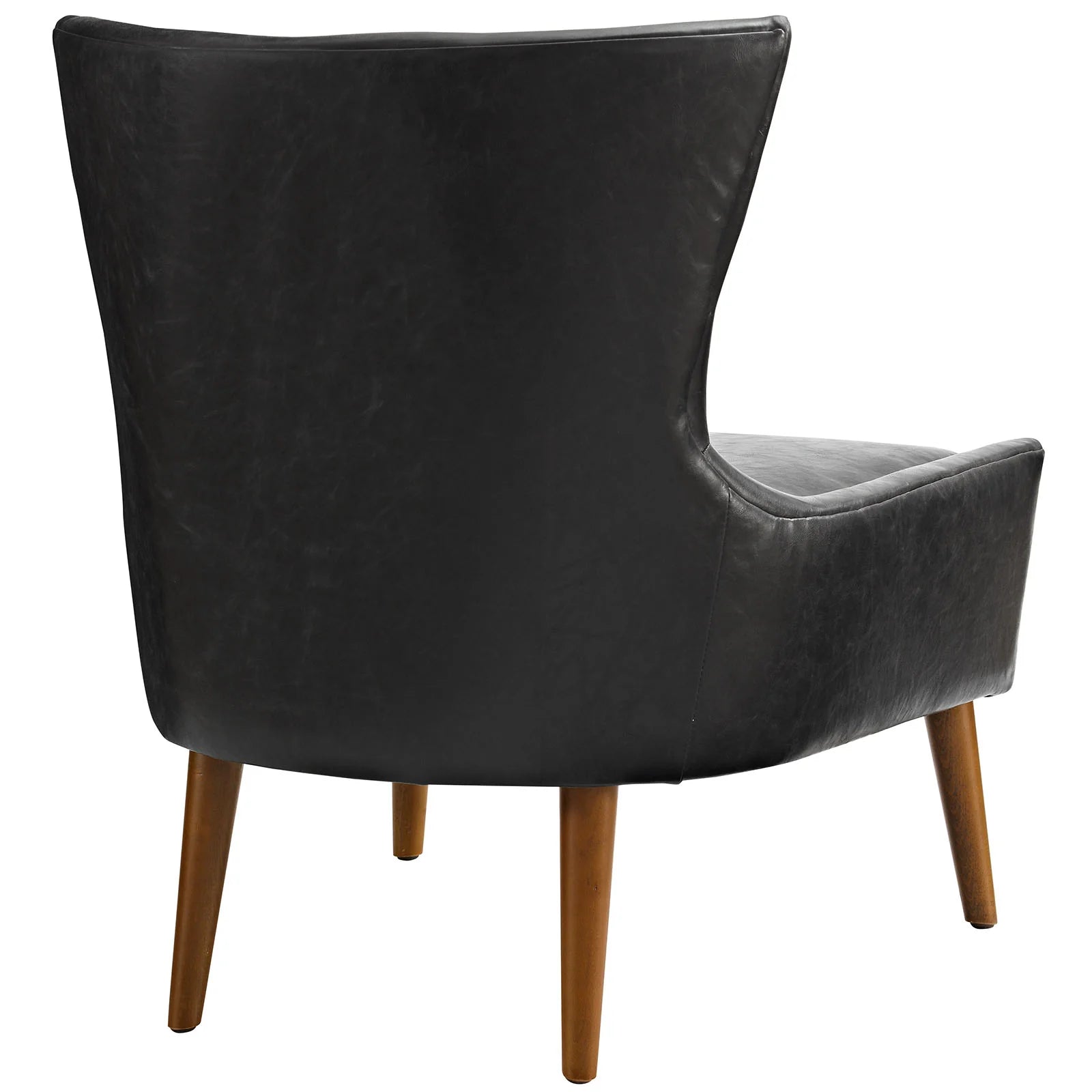 Fauteuil rembourré en vinyle Keen