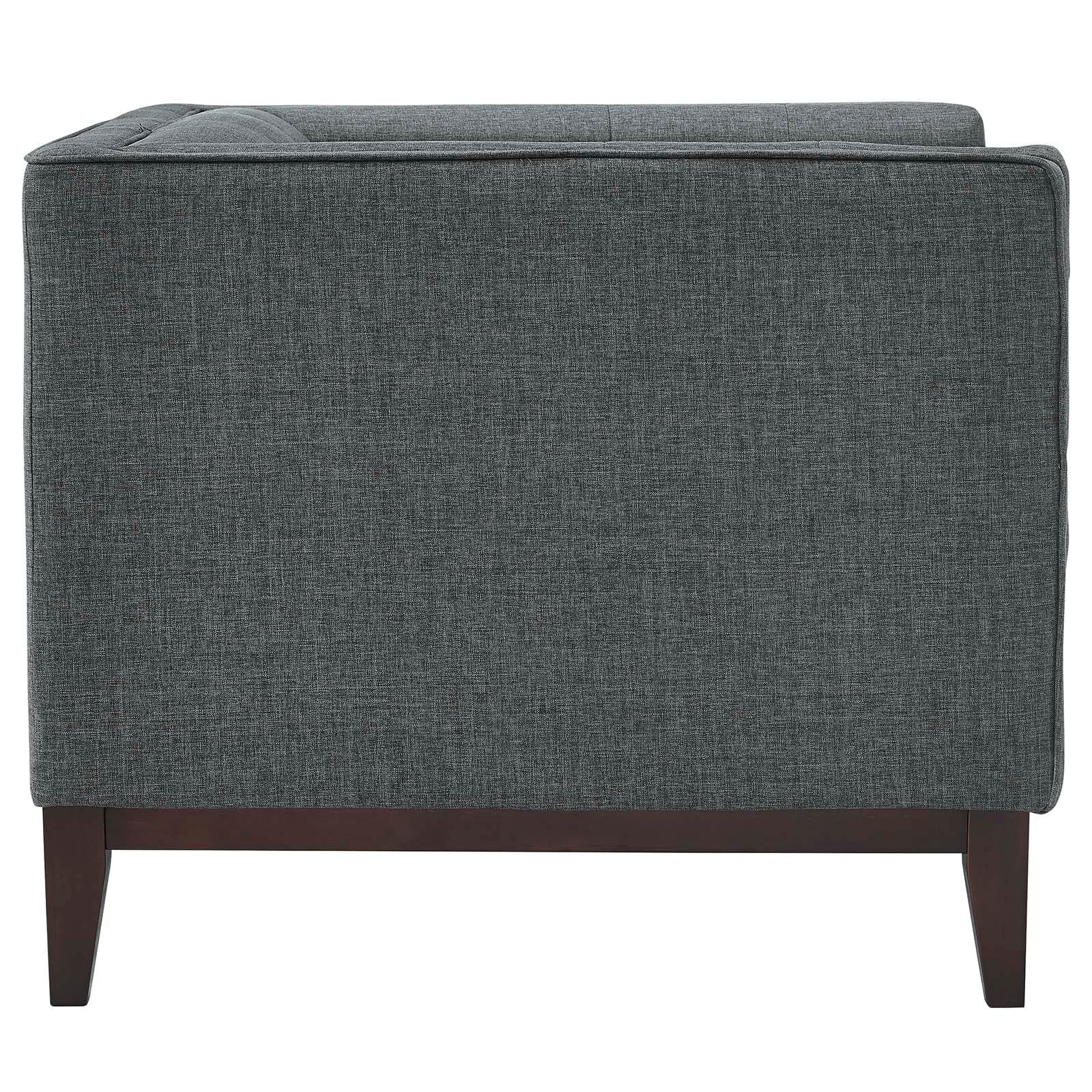 Chaise sans accoudoirs rembourrée en duvet Commix
