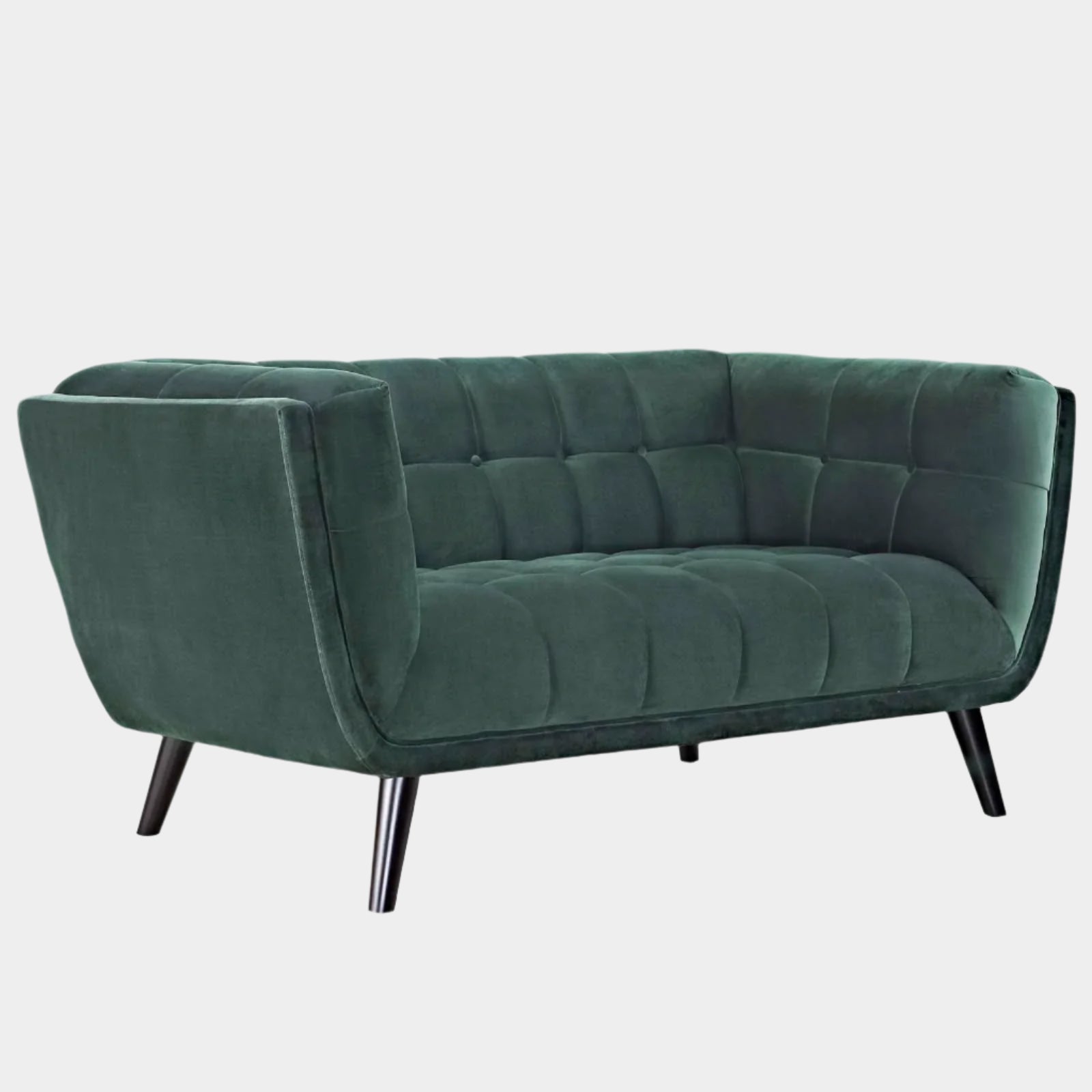 Chaise sans accoudoirs rembourrée en duvet Commix