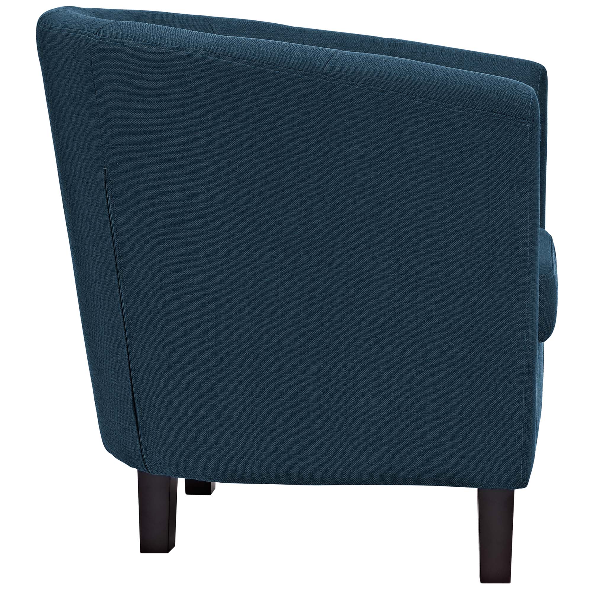 Fauteuil en tissu rembourré Prospect