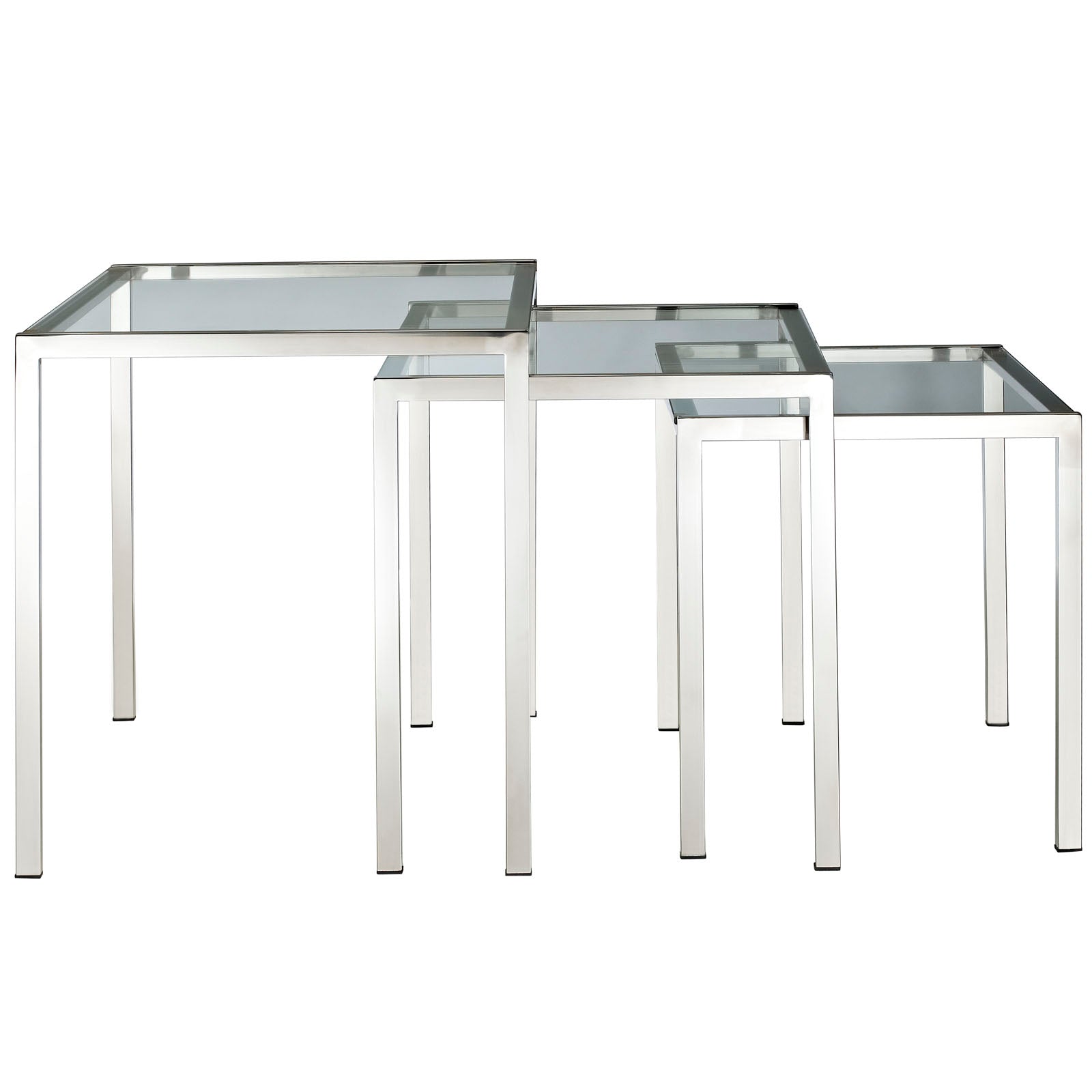 Nimble Nesting Table in Silver
