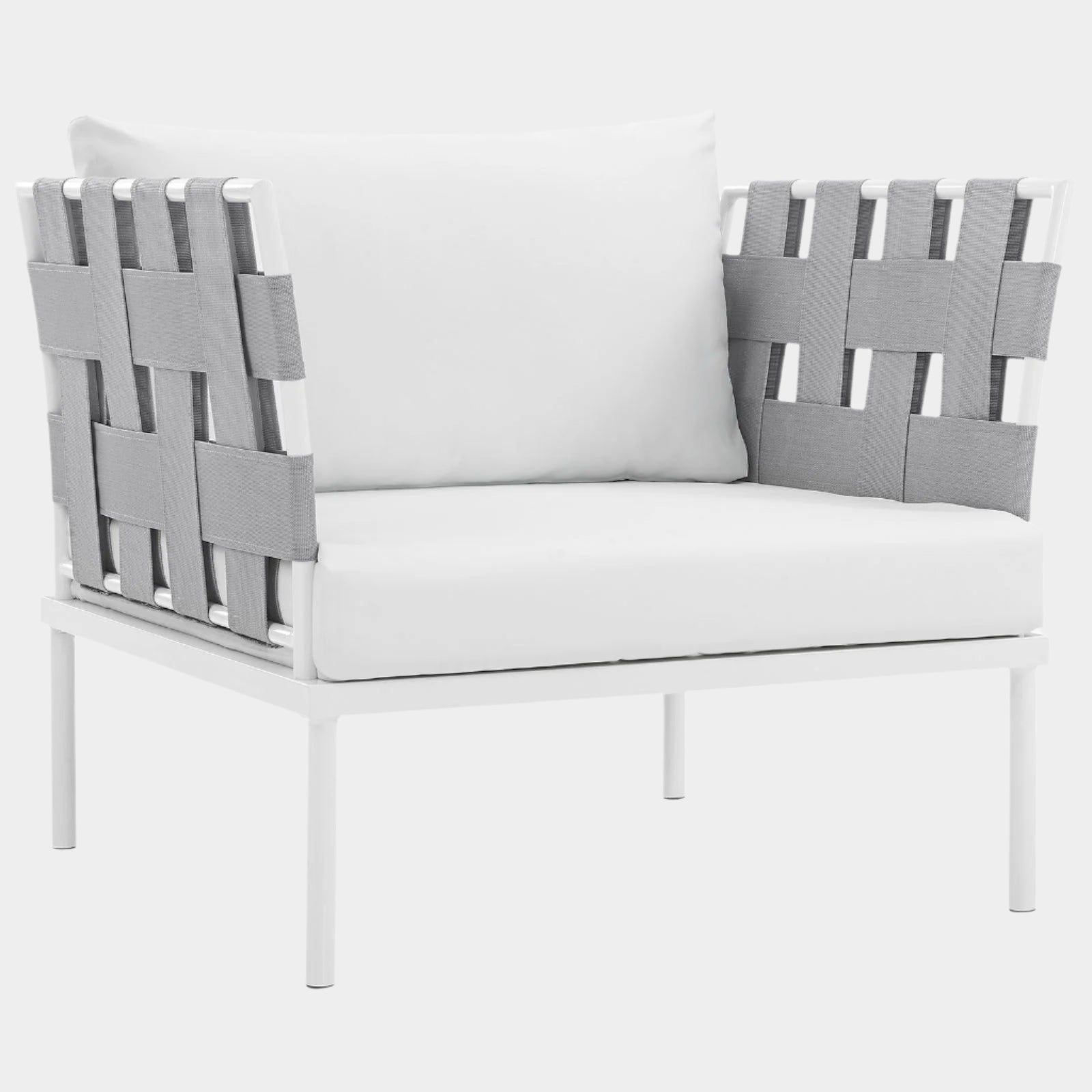 Harmony Outdoor Patio Aluminum Armchair