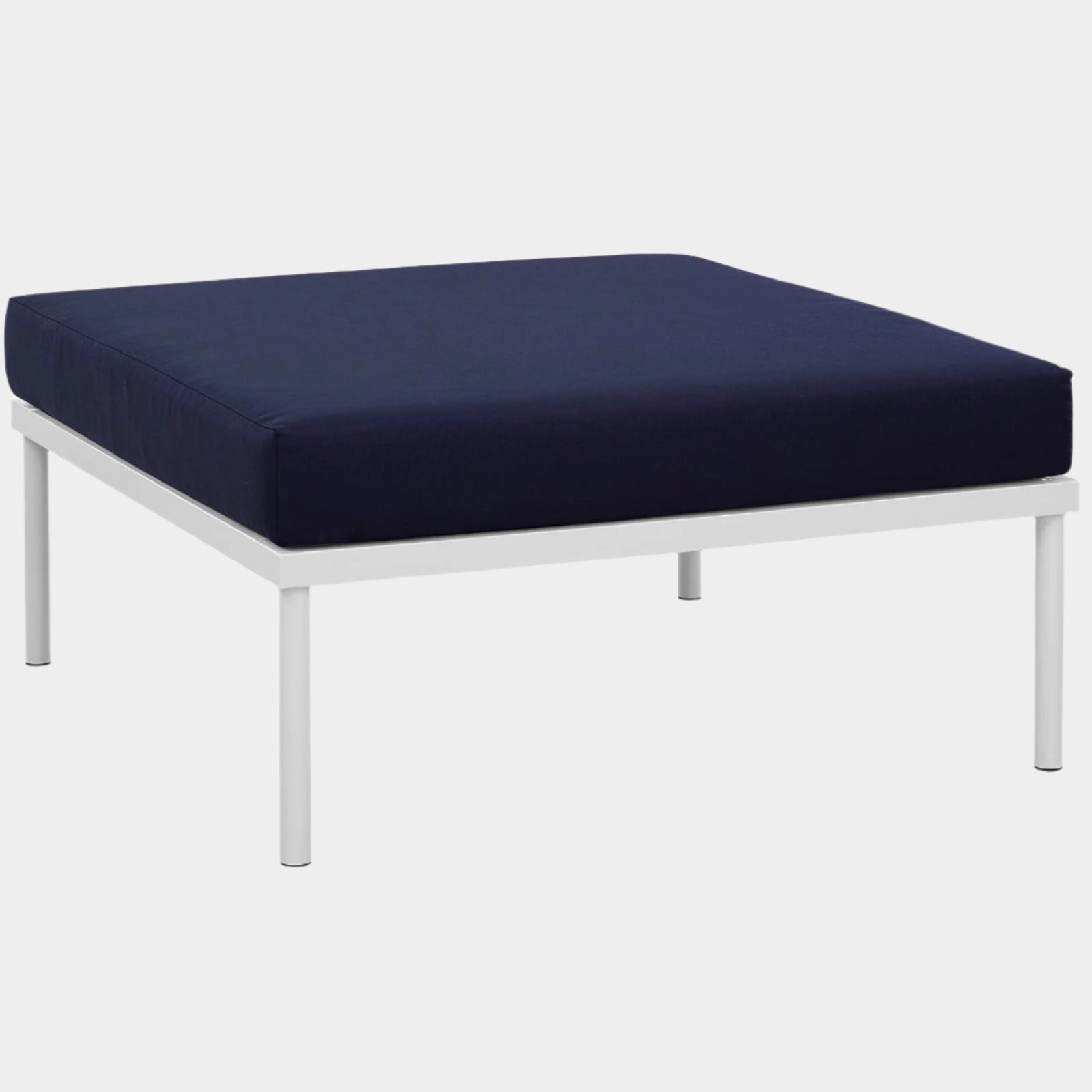 Harmony Outdoor Patio Aluminum Ottoman