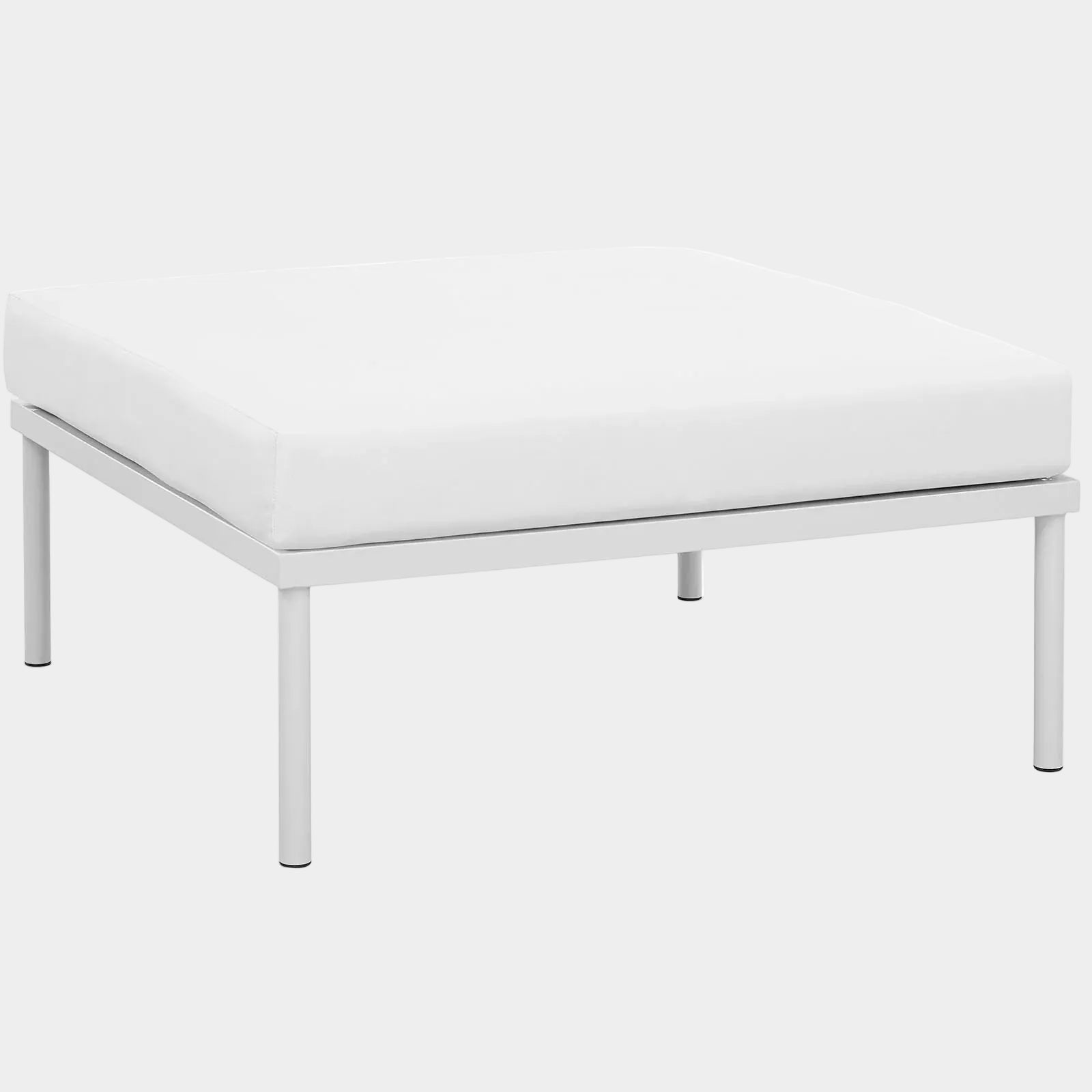 Harmony Outdoor Patio Aluminum Ottoman