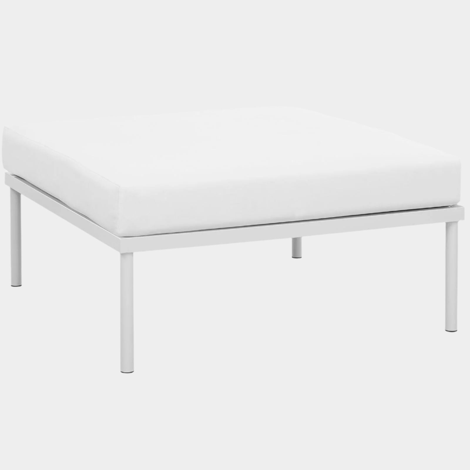 Harmony Outdoor Patio Aluminum Ottoman
