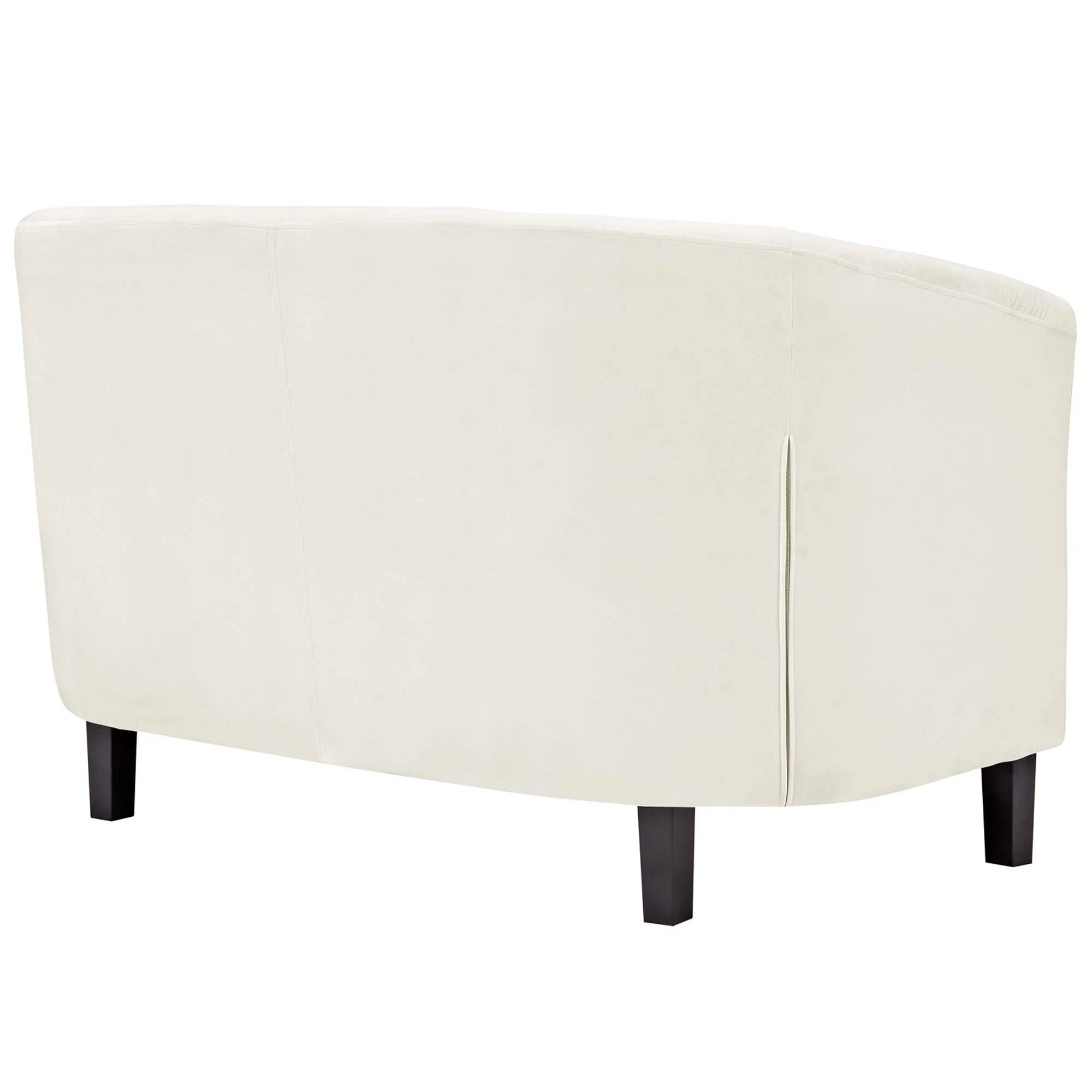 Chaise sans accoudoirs rembourrée en duvet Commix