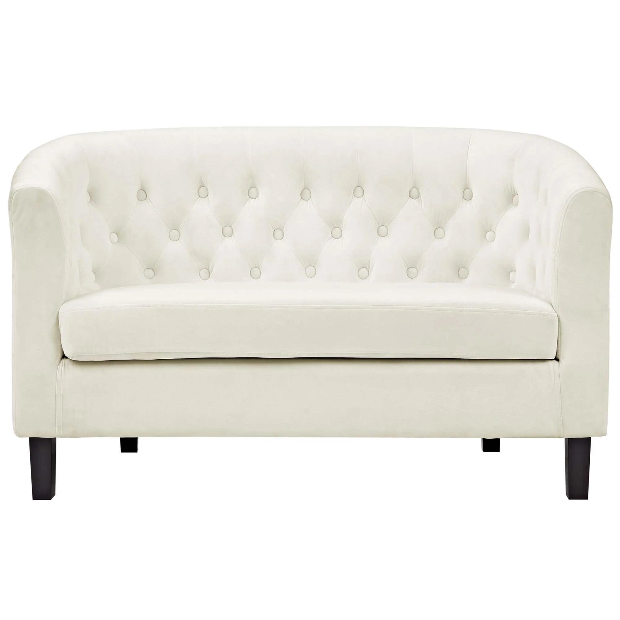 Chaise sans accoudoirs rembourrée en duvet Commix