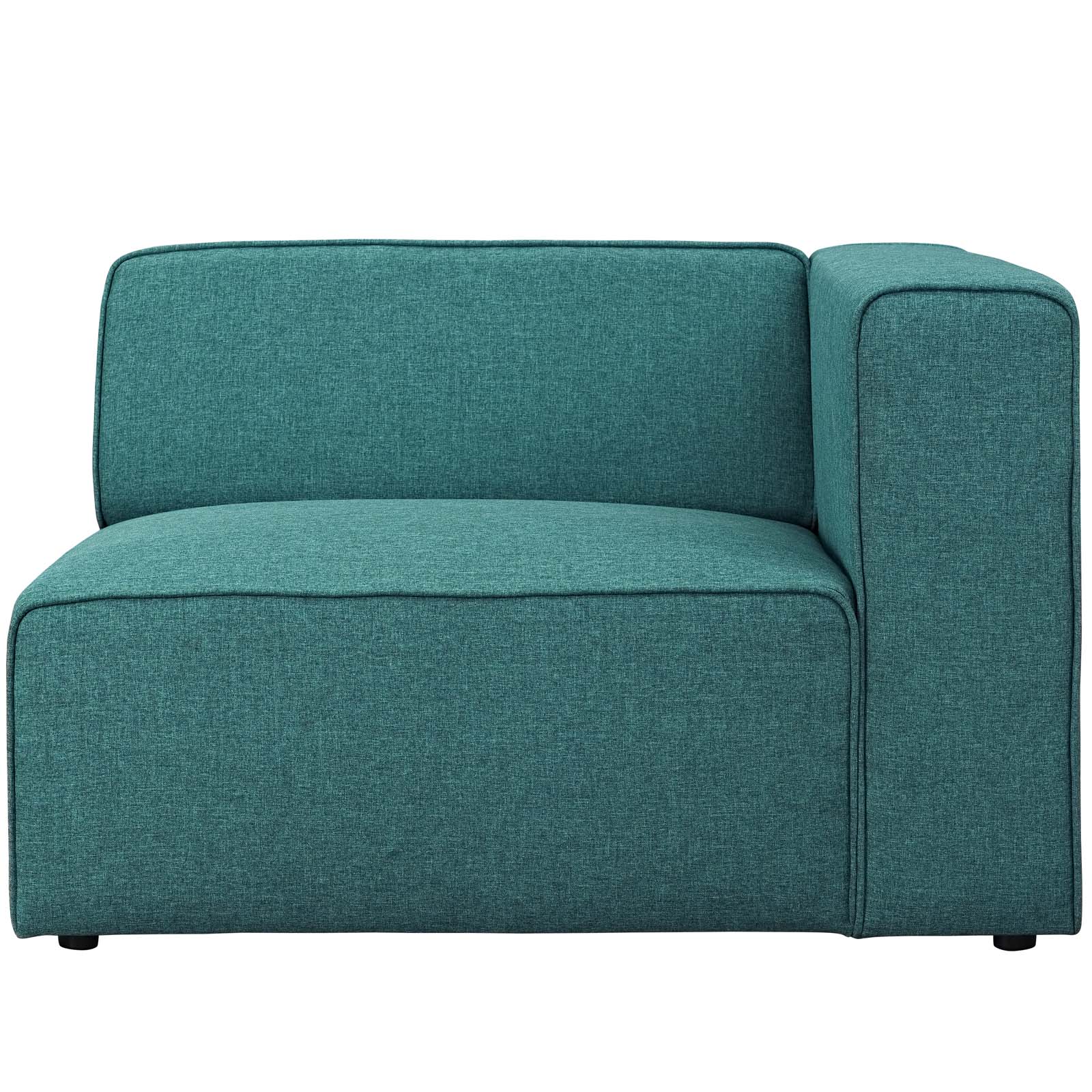 Mingle Fabric Right-Facing Sofa in Gray