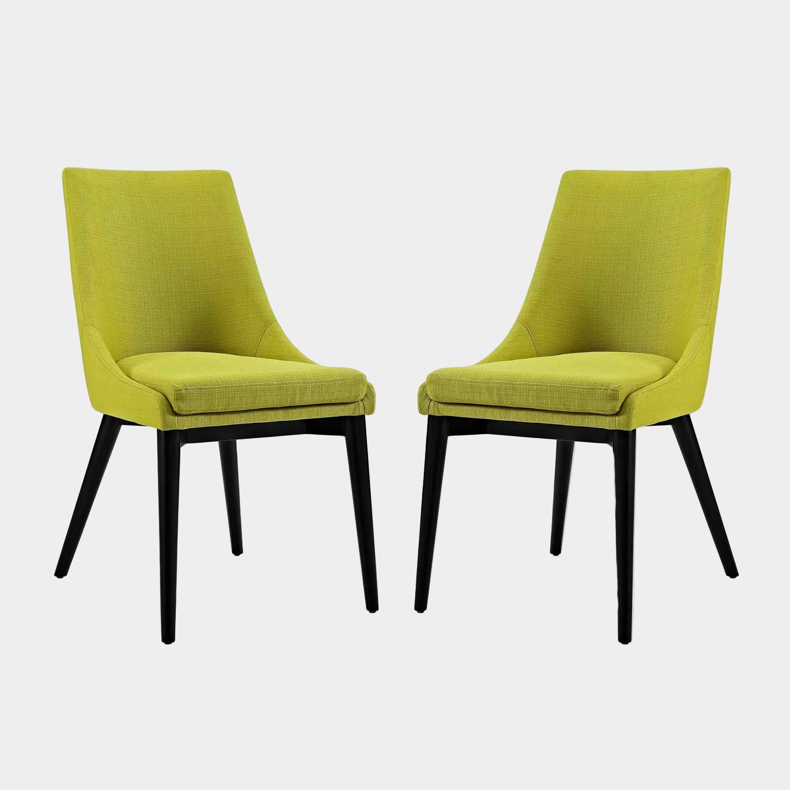 Viscount Fabric Dining Side Chair Set of 2