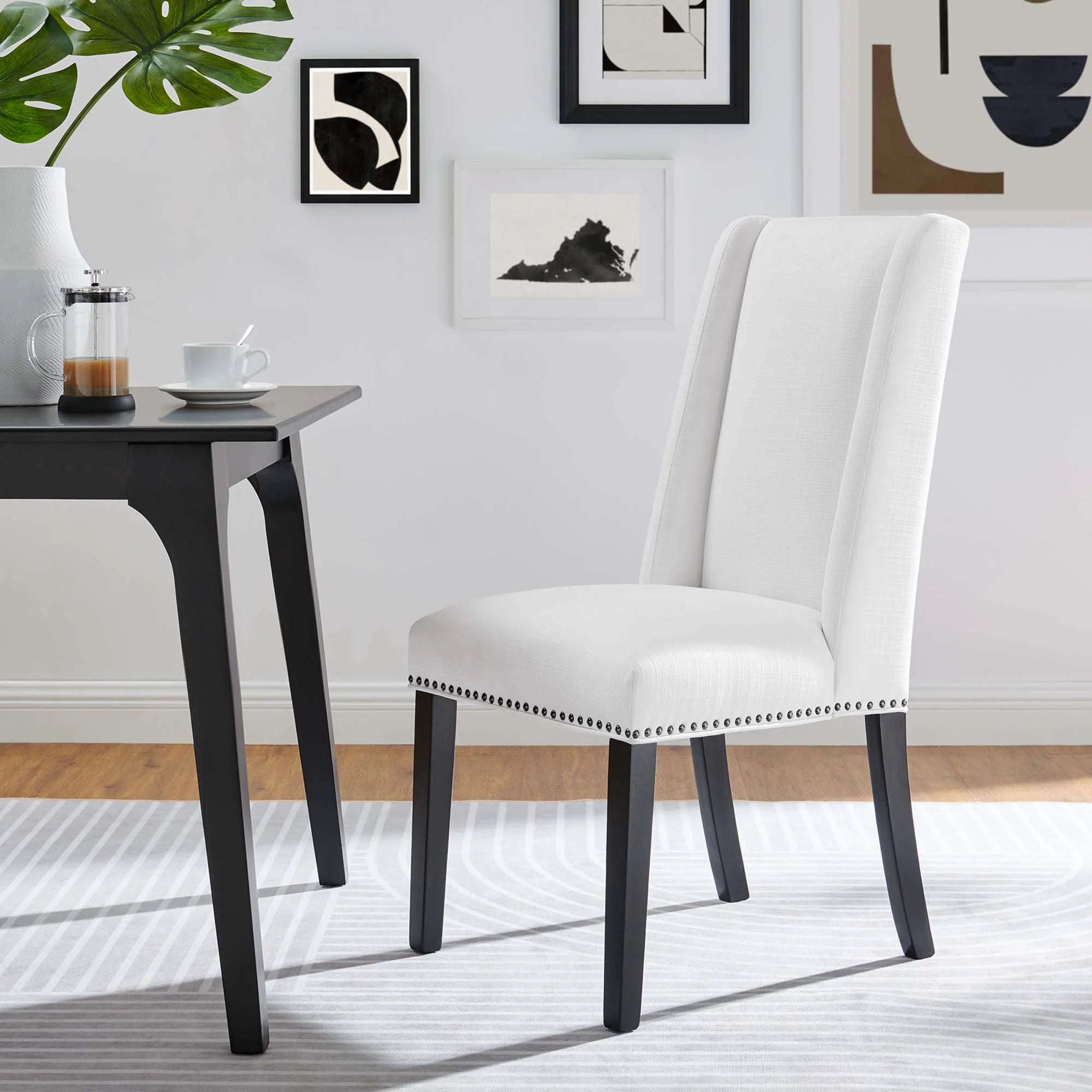 Baron Dining Chair Fabric Set of 2