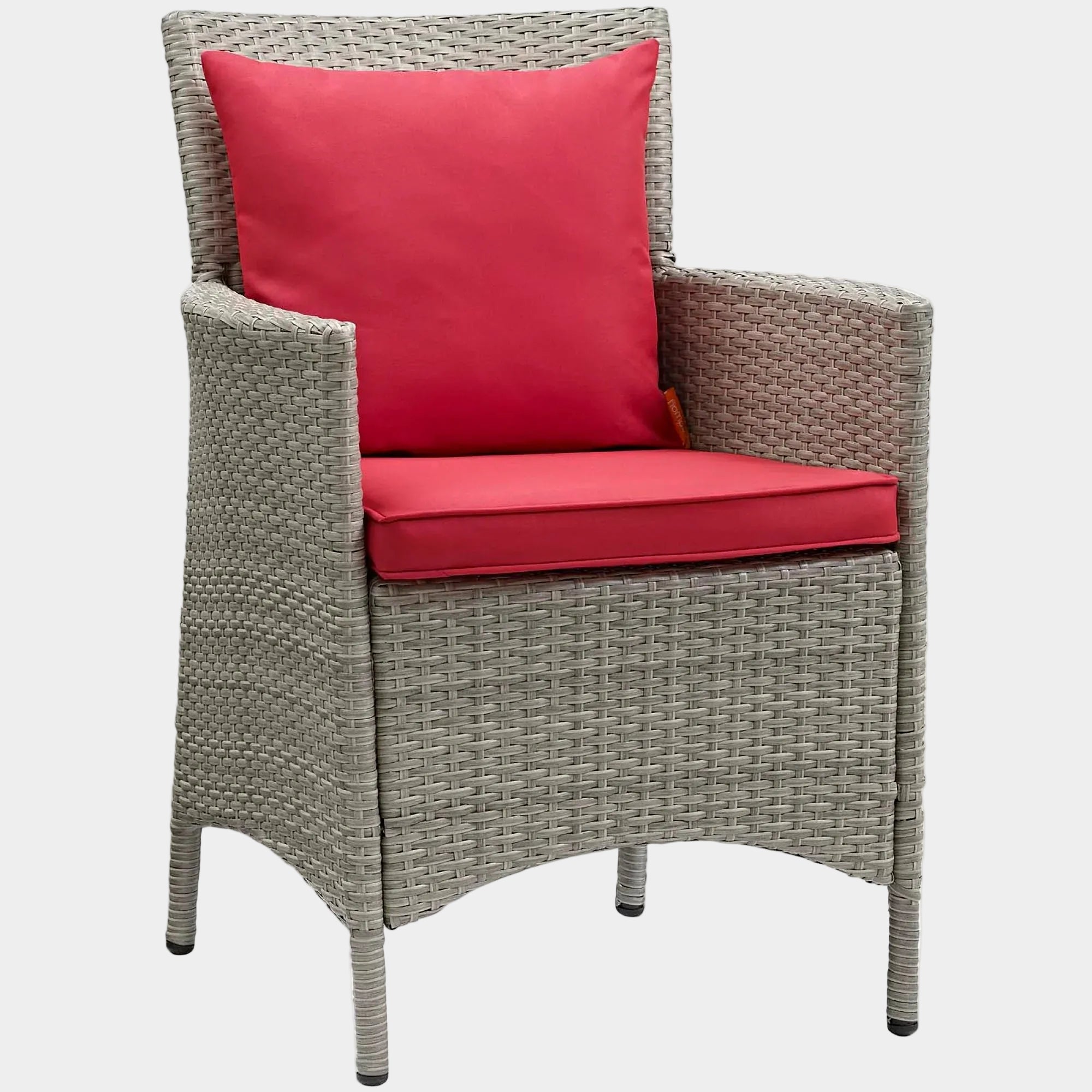 Conduit Outdoor Wicker Rattan Dining Armchair