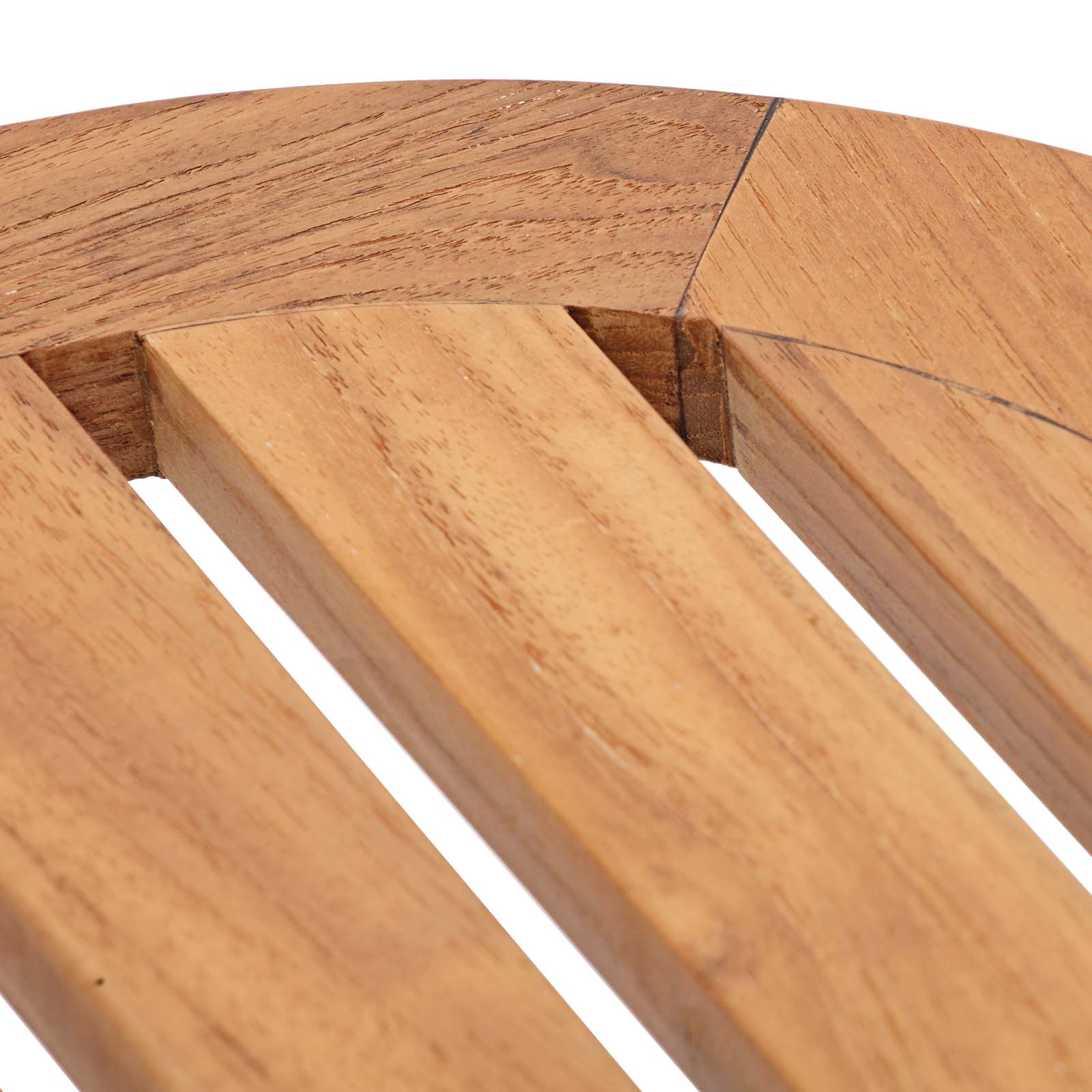 Table basse d'extérieur en teck Saratoga en couleur naturelle