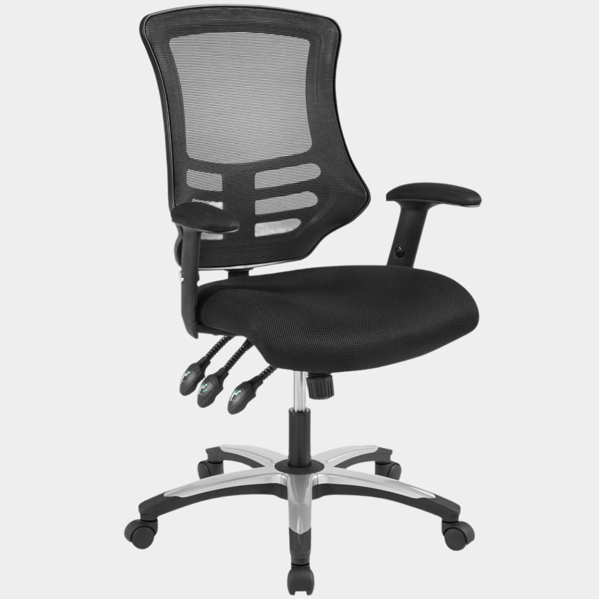 Chaise de bureau en maille calibrée