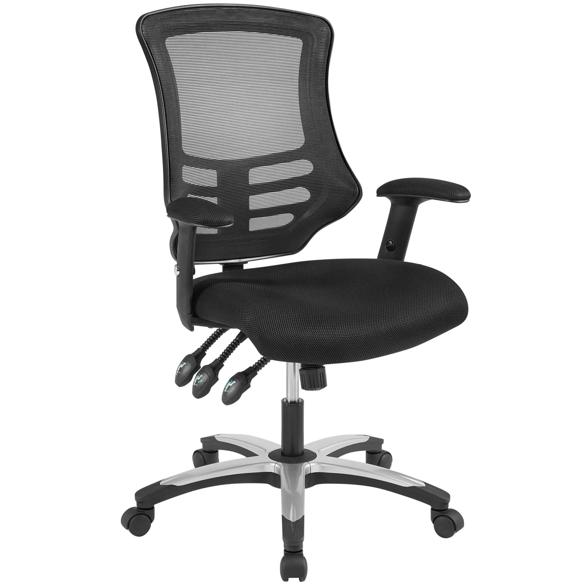 Chaise de bureau en maille calibrée