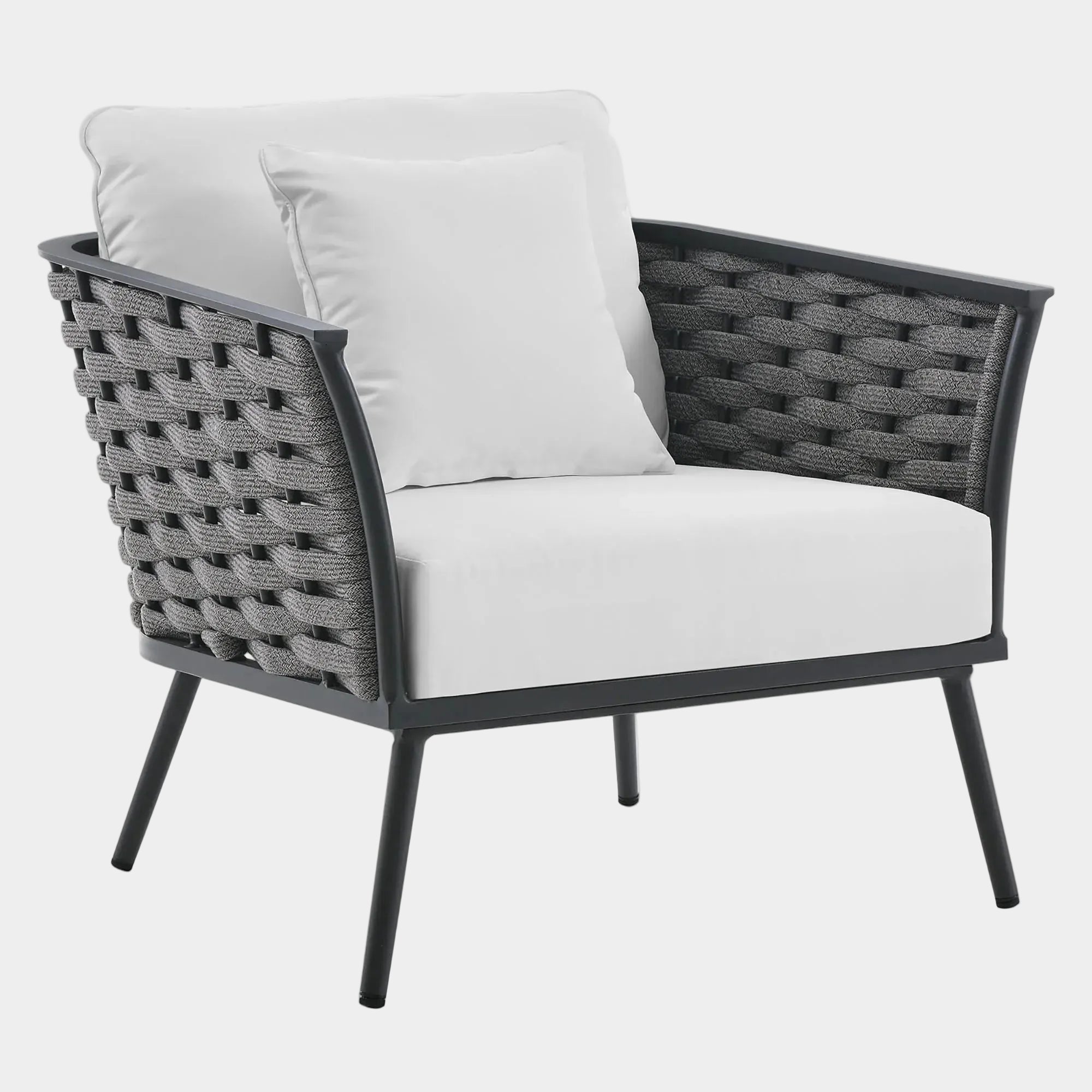 Fauteuil d'extérieur en aluminium Stance