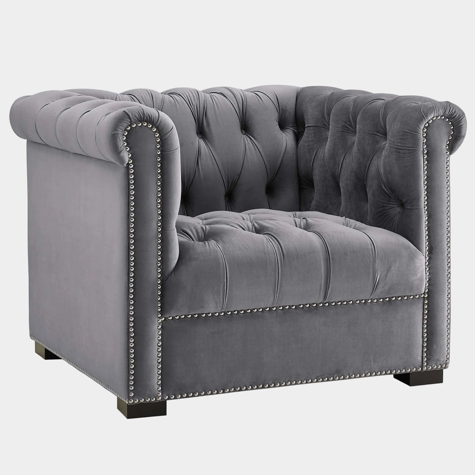 Heritage Performance Velvet Armchair