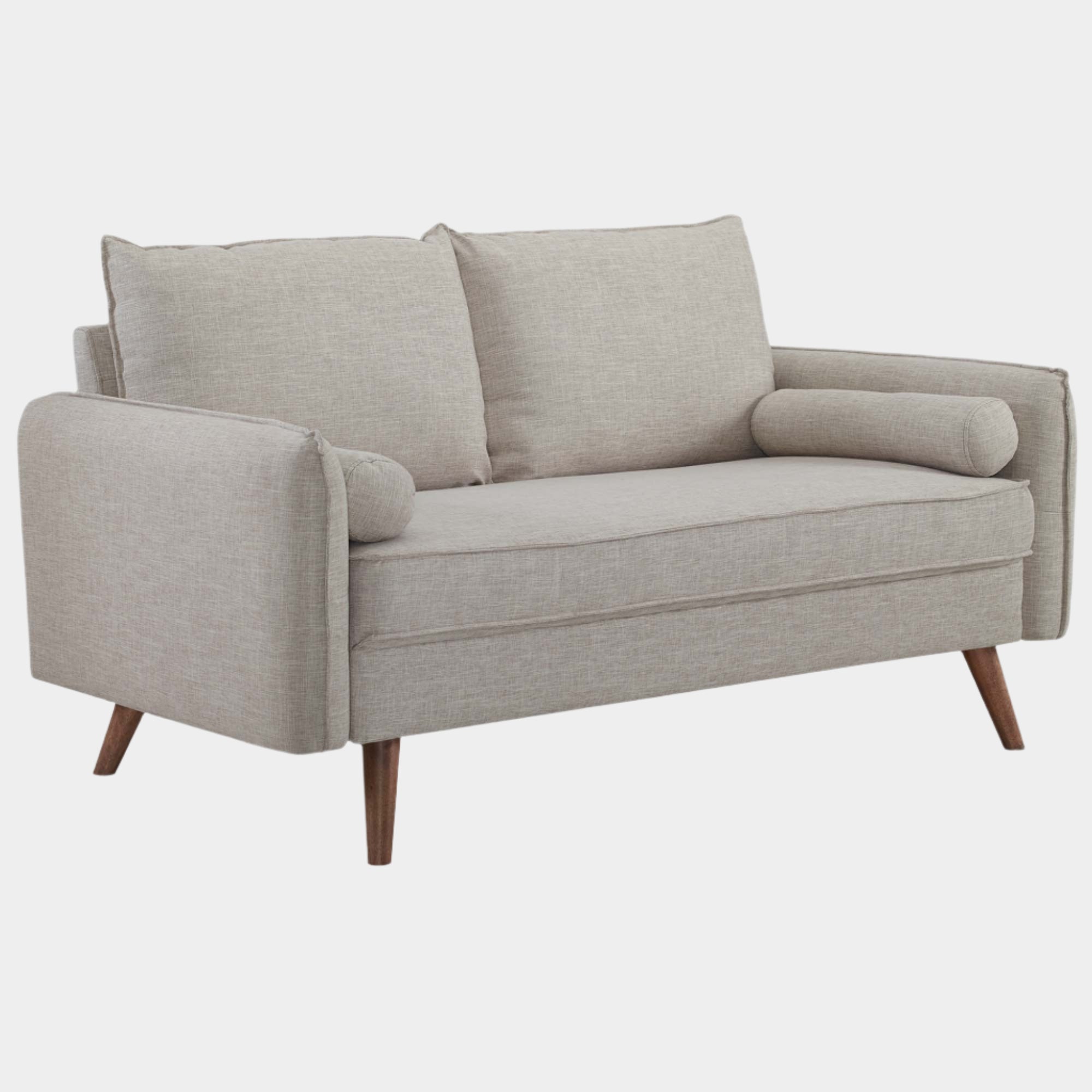 Chaise sans accoudoirs rembourrée en duvet Commix