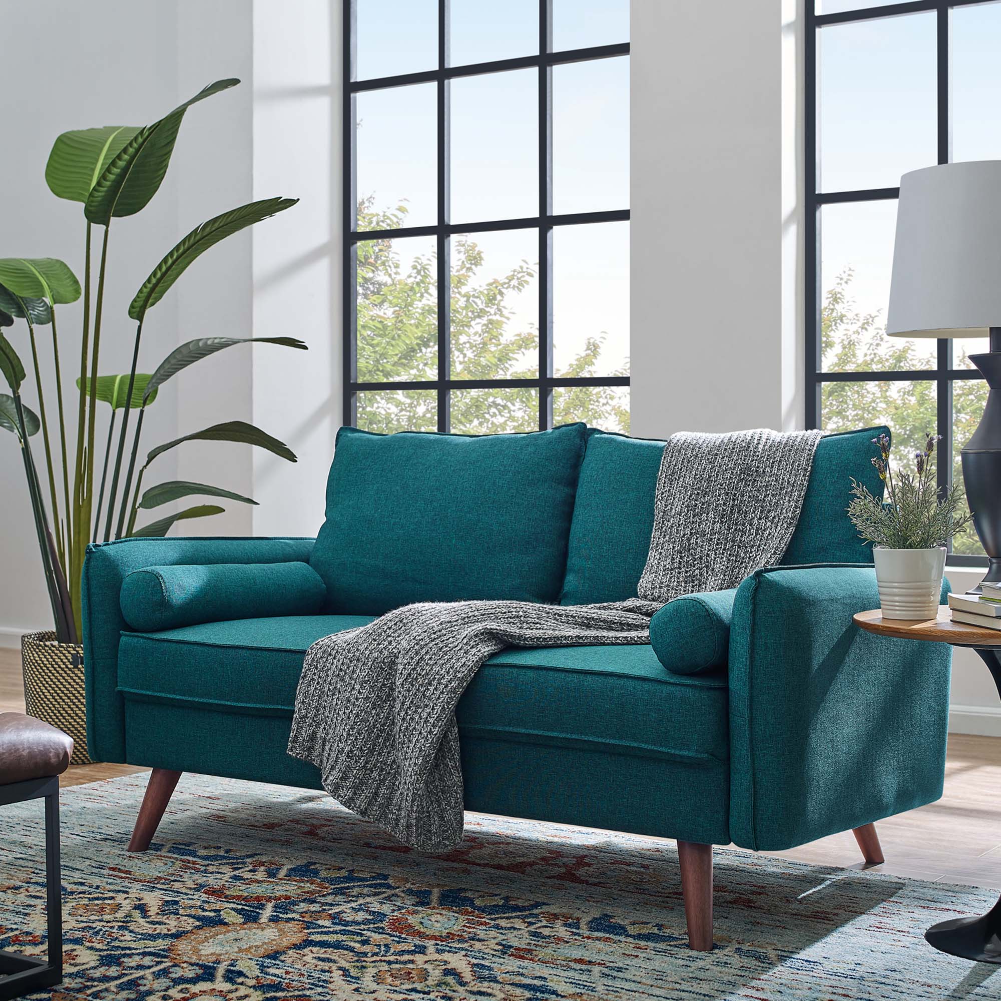 Chaise sans accoudoirs rembourrée en duvet Commix
