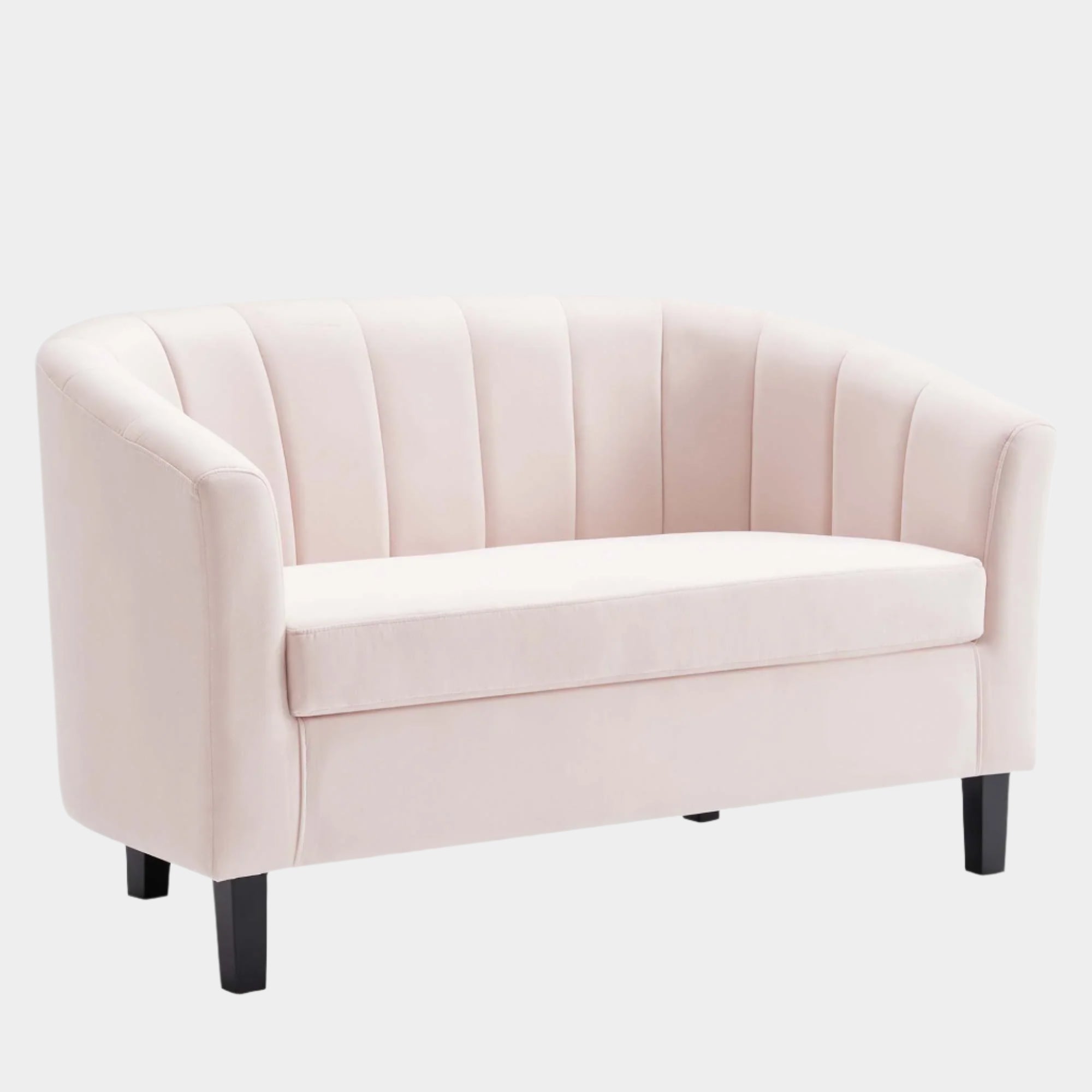 Chaise sans accoudoirs rembourrée en duvet Commix
