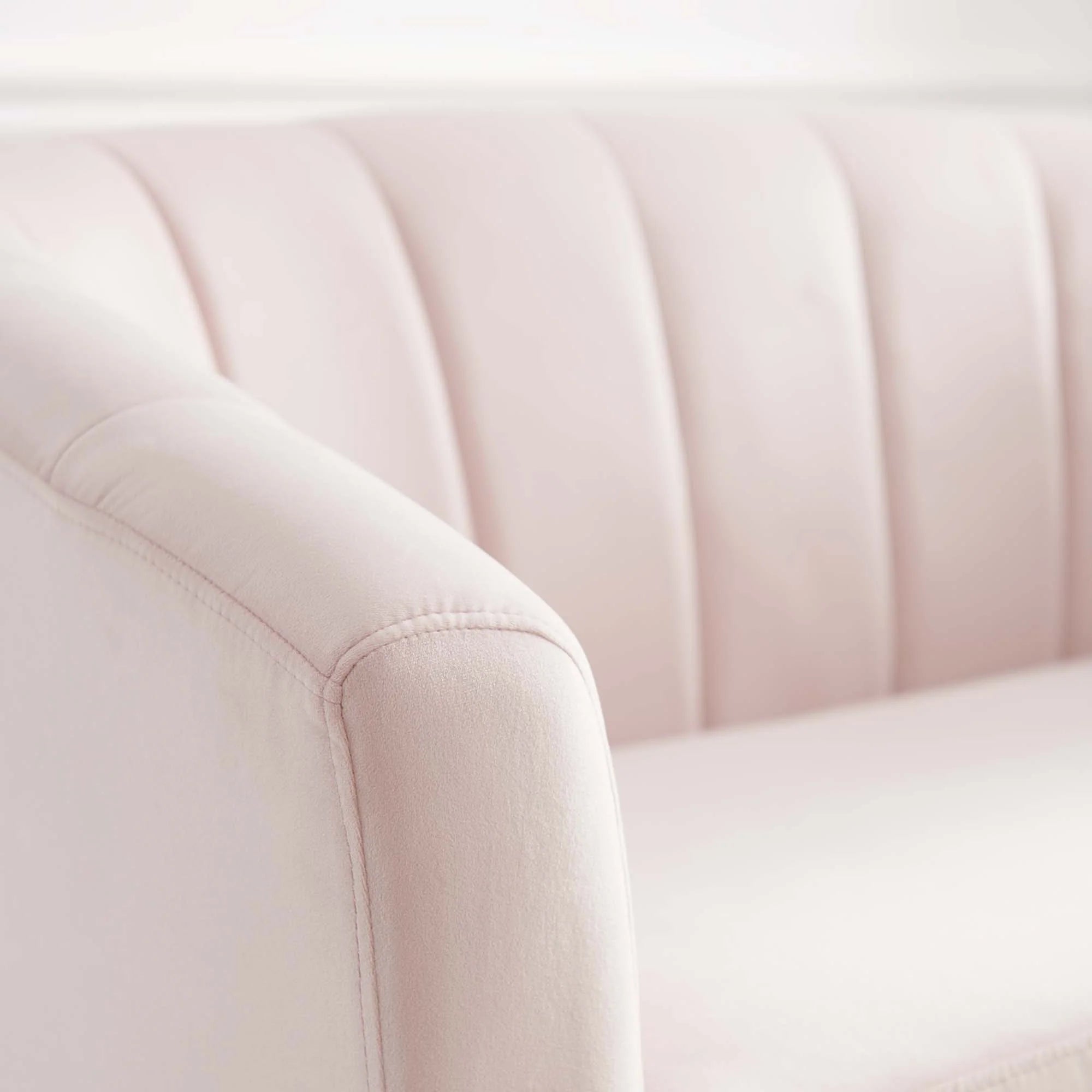 Chaise sans accoudoirs rembourrée en duvet Commix