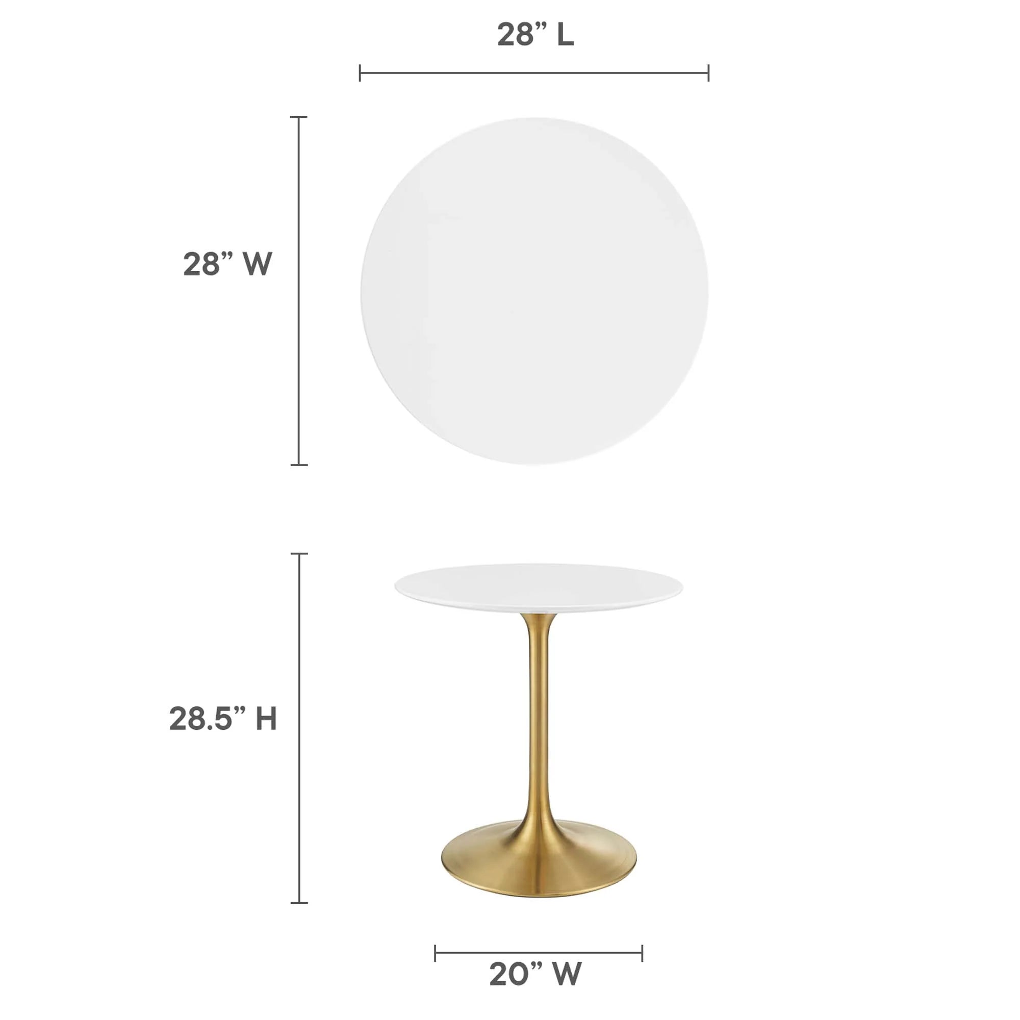 Lippa Round 28" Dining Table