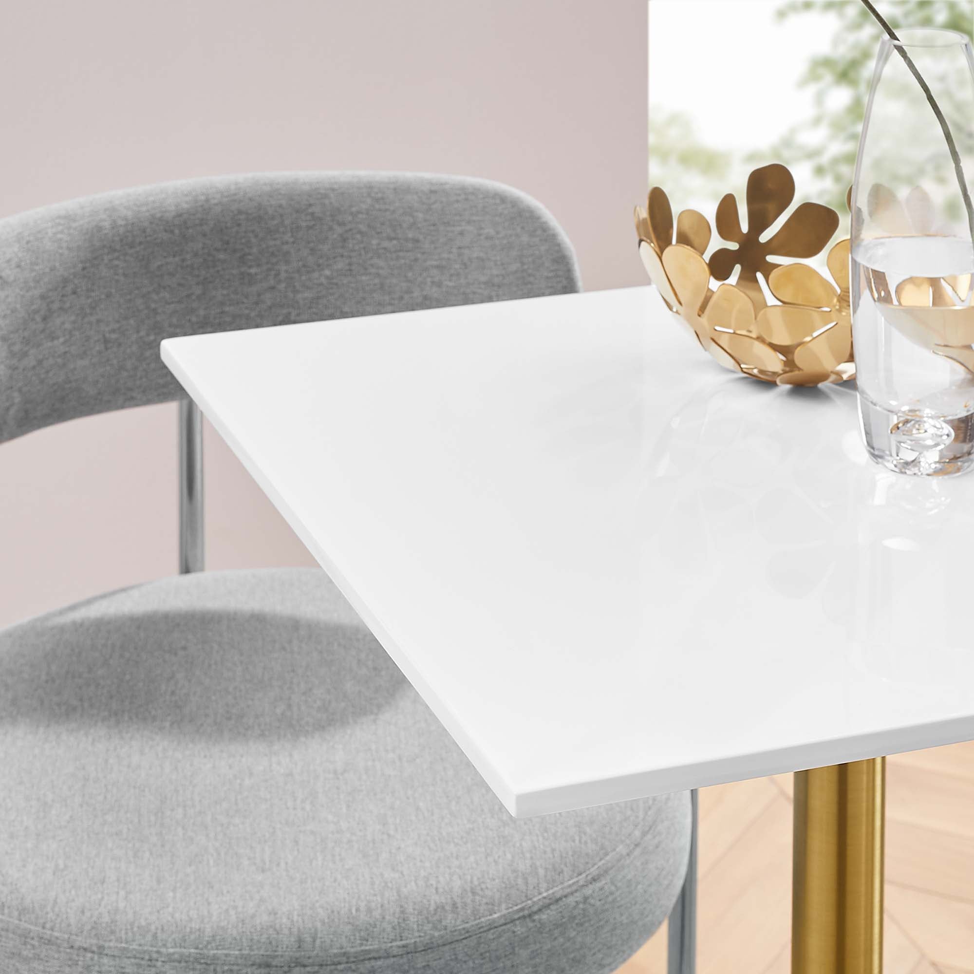 Lippa Square Wood Dining Table
