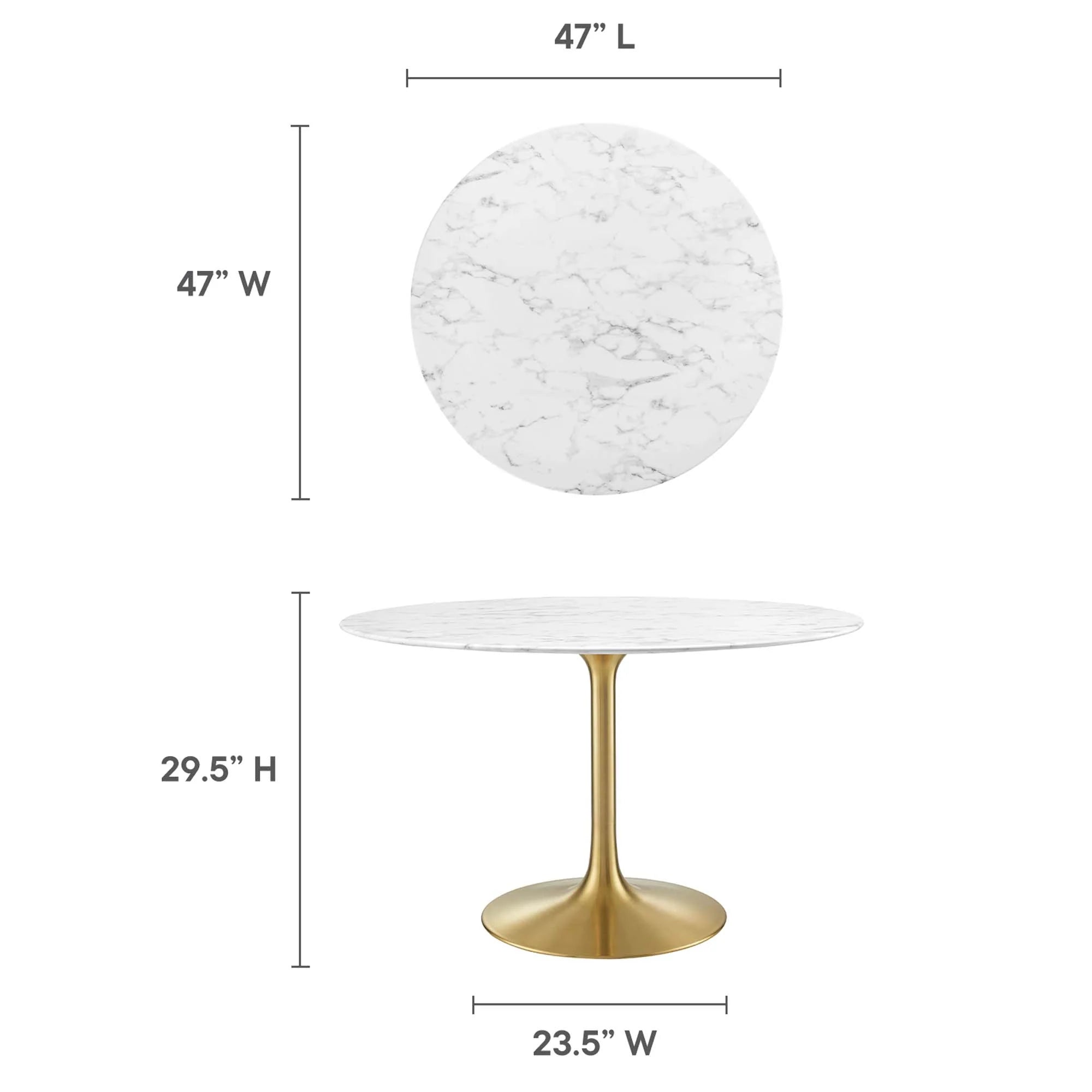 Lippa Round 48" Dining Table