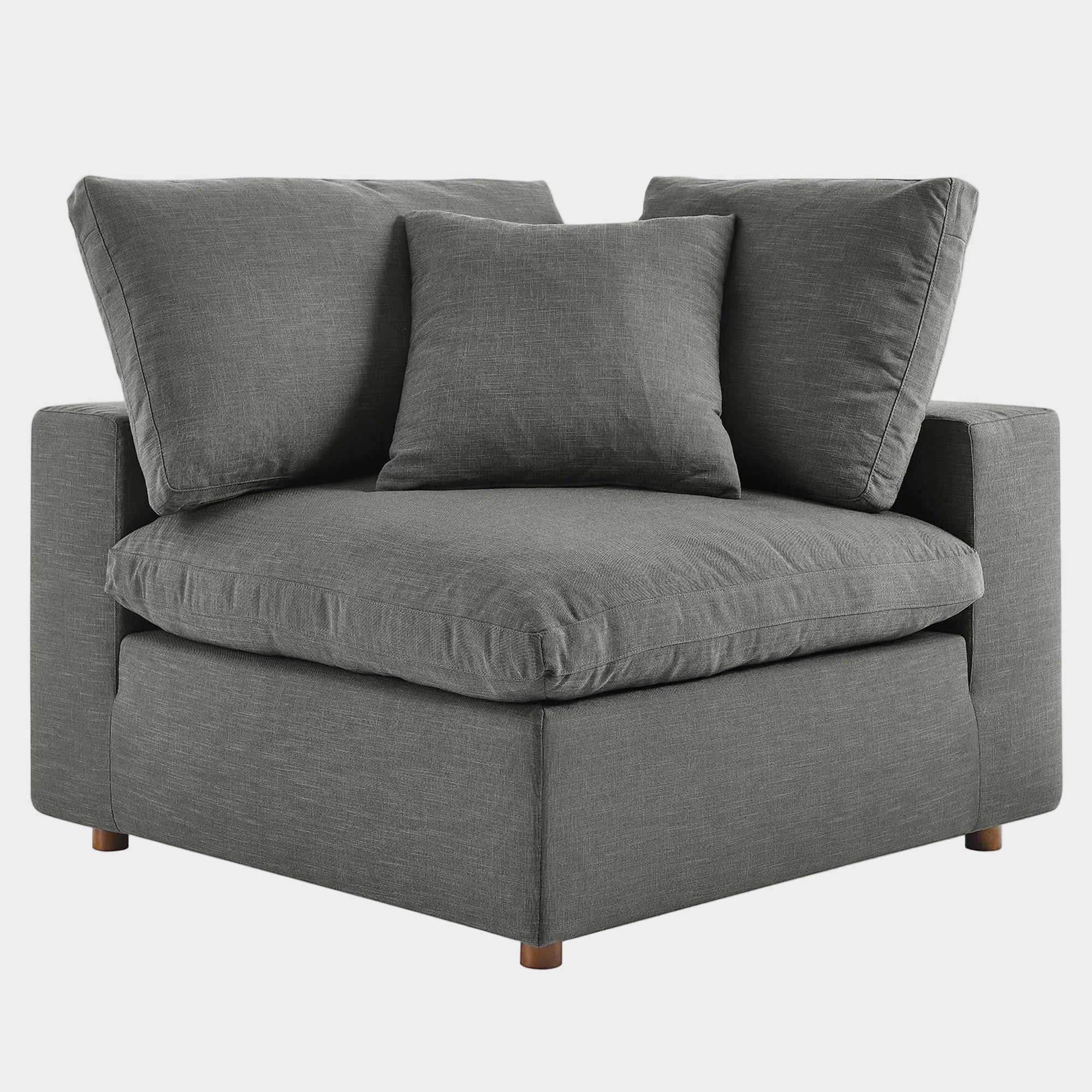 Commix Down Filled Overstuffed Corner Chair