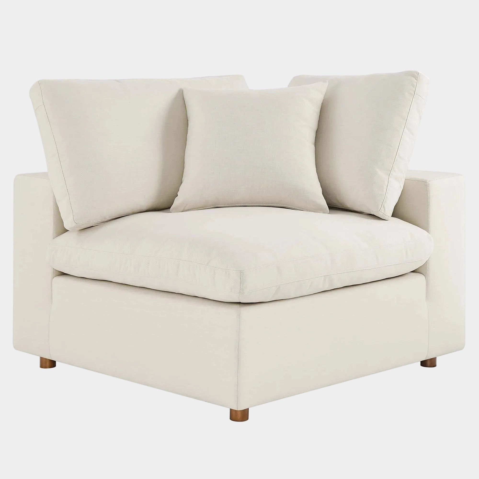 Commix Down Filled Overstuffed Corner Chair