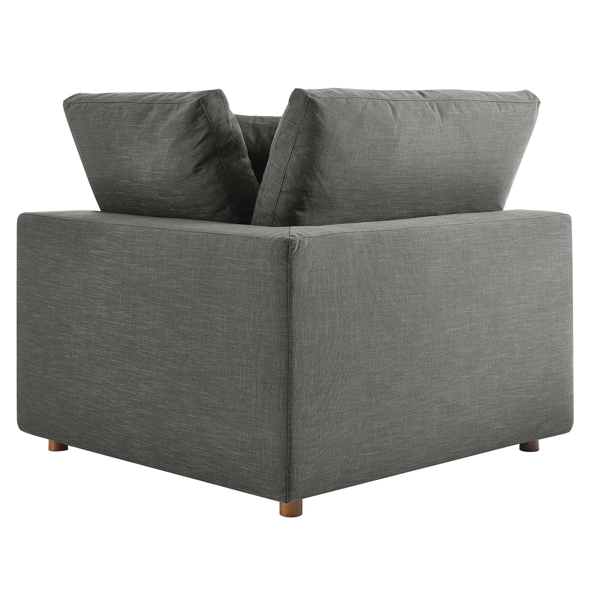 Commix 3 Piece Down Filled Overstuffed Sectional Sofa