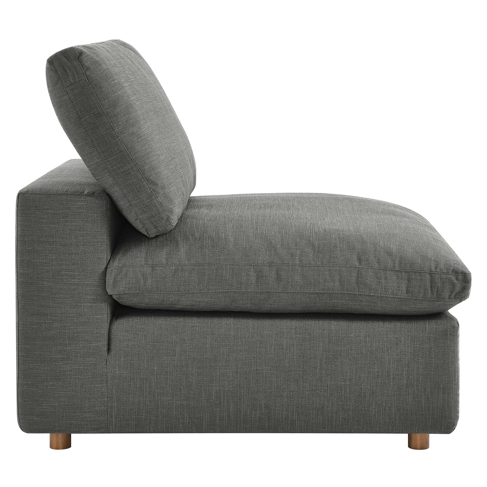 Commix 3 Piece Down Filled Overstuffed Sectional Sofa