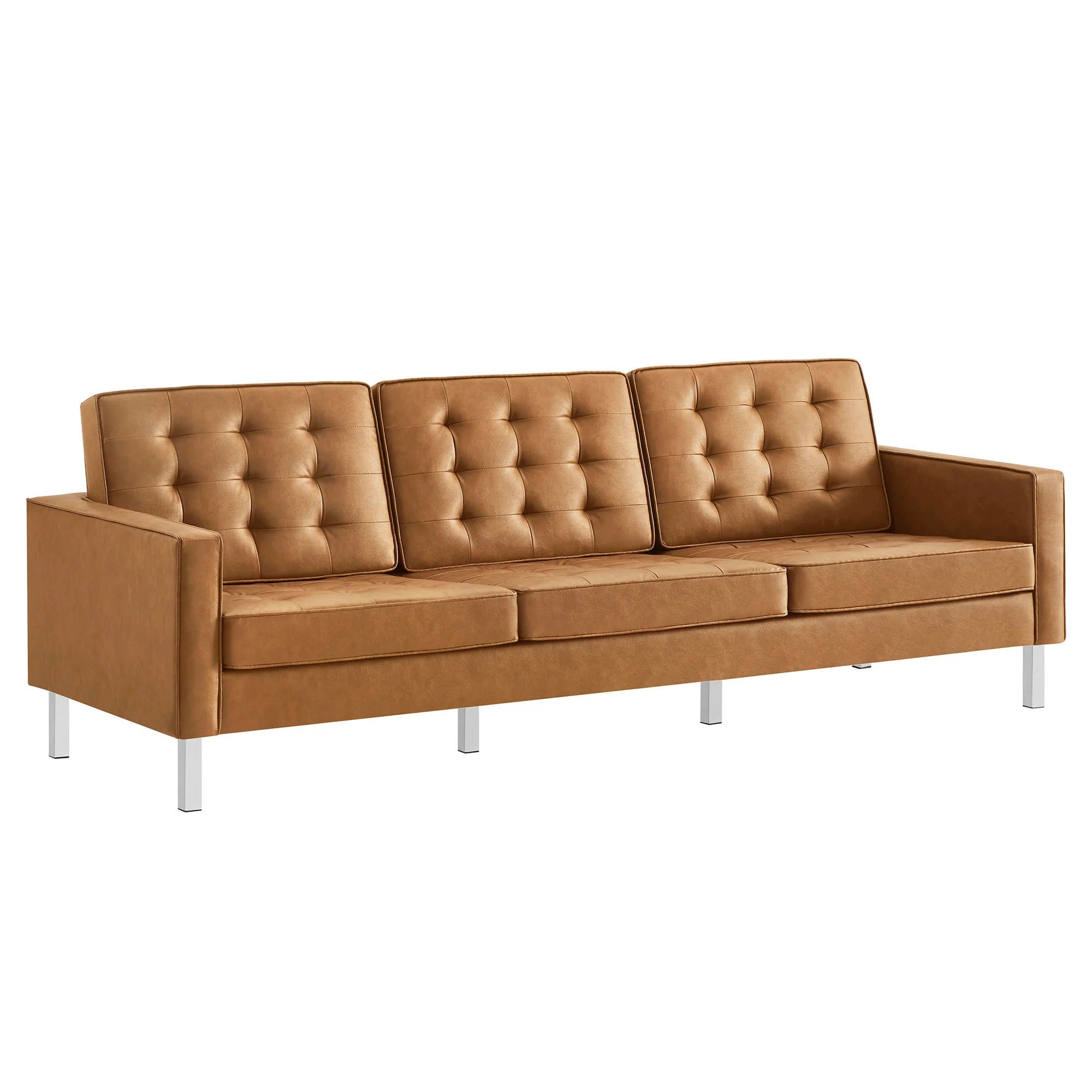Chaise sans accoudoirs rembourrée en duvet Commix