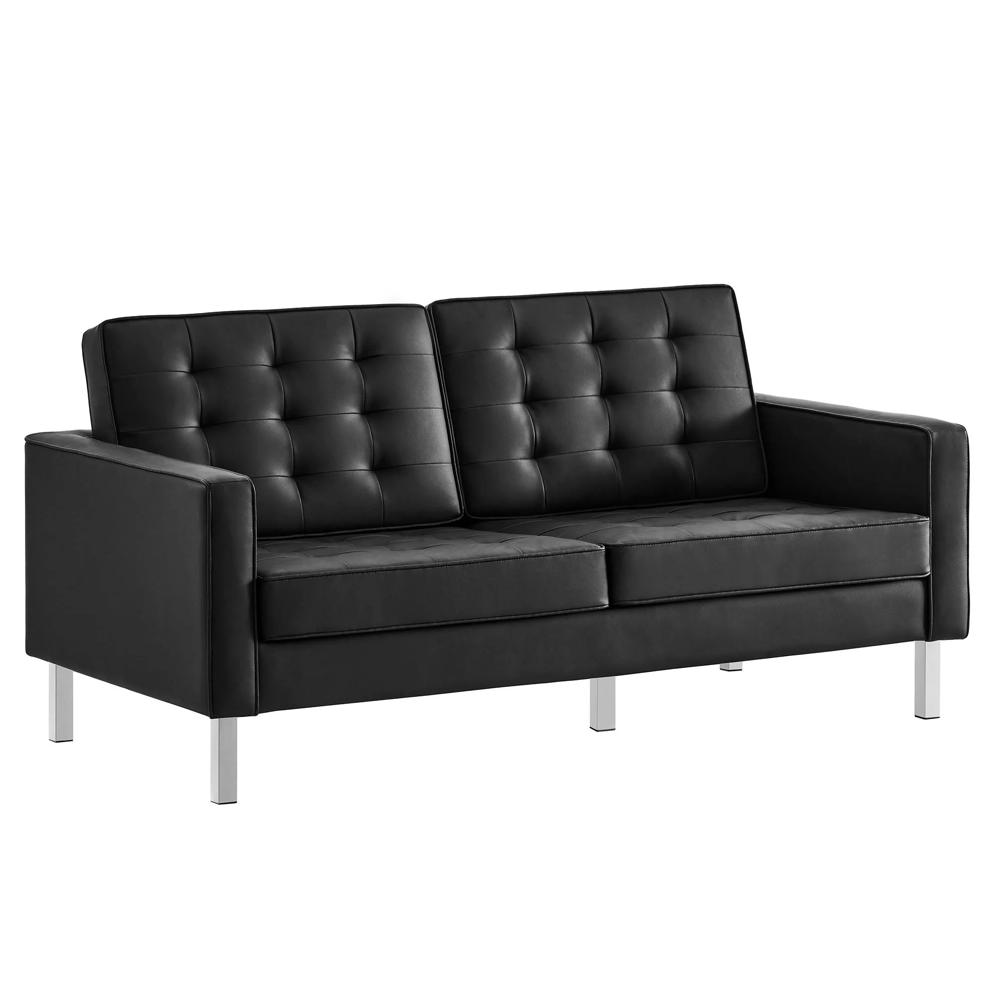 Chaise sans accoudoirs rembourrée en duvet Commix