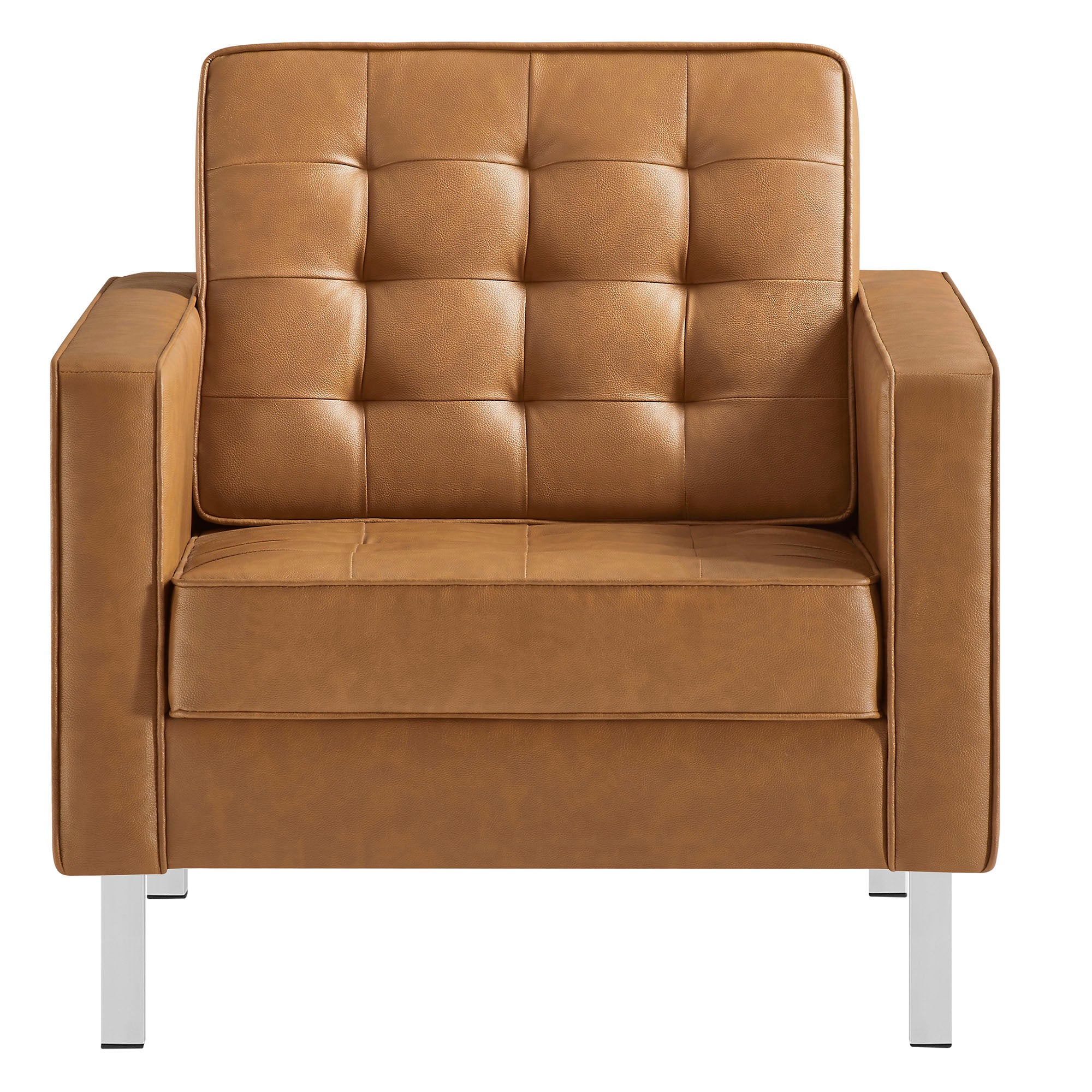 Chaise sans accoudoirs rembourrée en duvet Commix